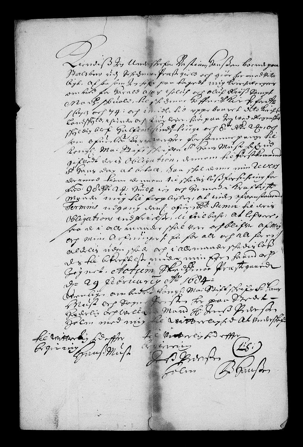Stattholderembetet 1572-1771, RA/EA-2870/Af/L0001: Avskrifter av vedlegg til originale supplikker, nummerert i samsvar med supplikkbøkene, 1683-1687, p. 229