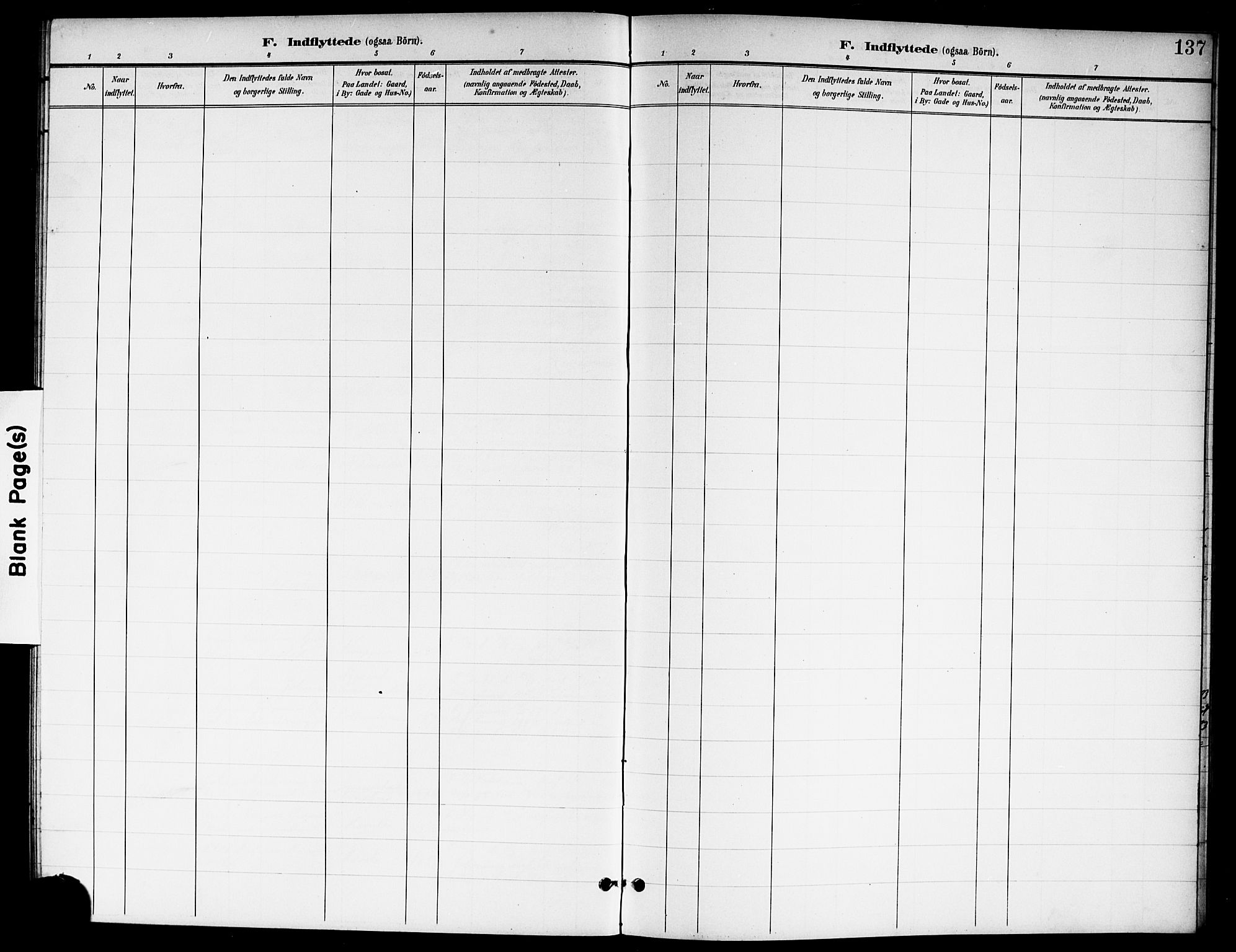 Nannestad prestekontor Kirkebøker, SAO/A-10414a/G/Ga/L0002: Parish register (copy) no. I 2, 1901-1913, p. 137