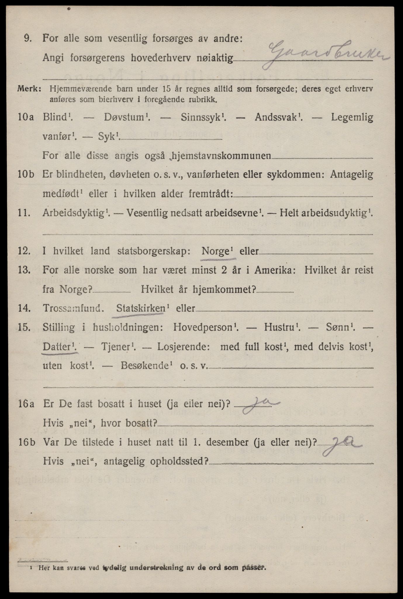 SAST, 1920 census for Hetland, 1920, p. 25702
