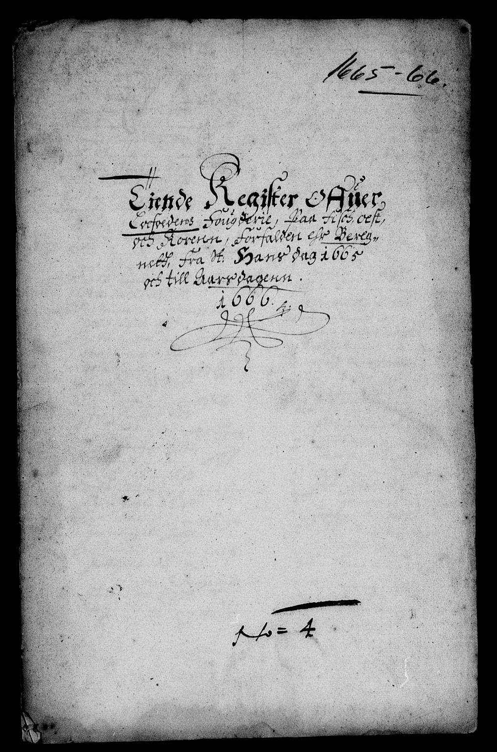 Rentekammeret inntil 1814, Reviderte regnskaper, Lensregnskaper, RA/EA-5023/R/Rb/Rbz/L0040: Nordlandenes len, 1663-1665
