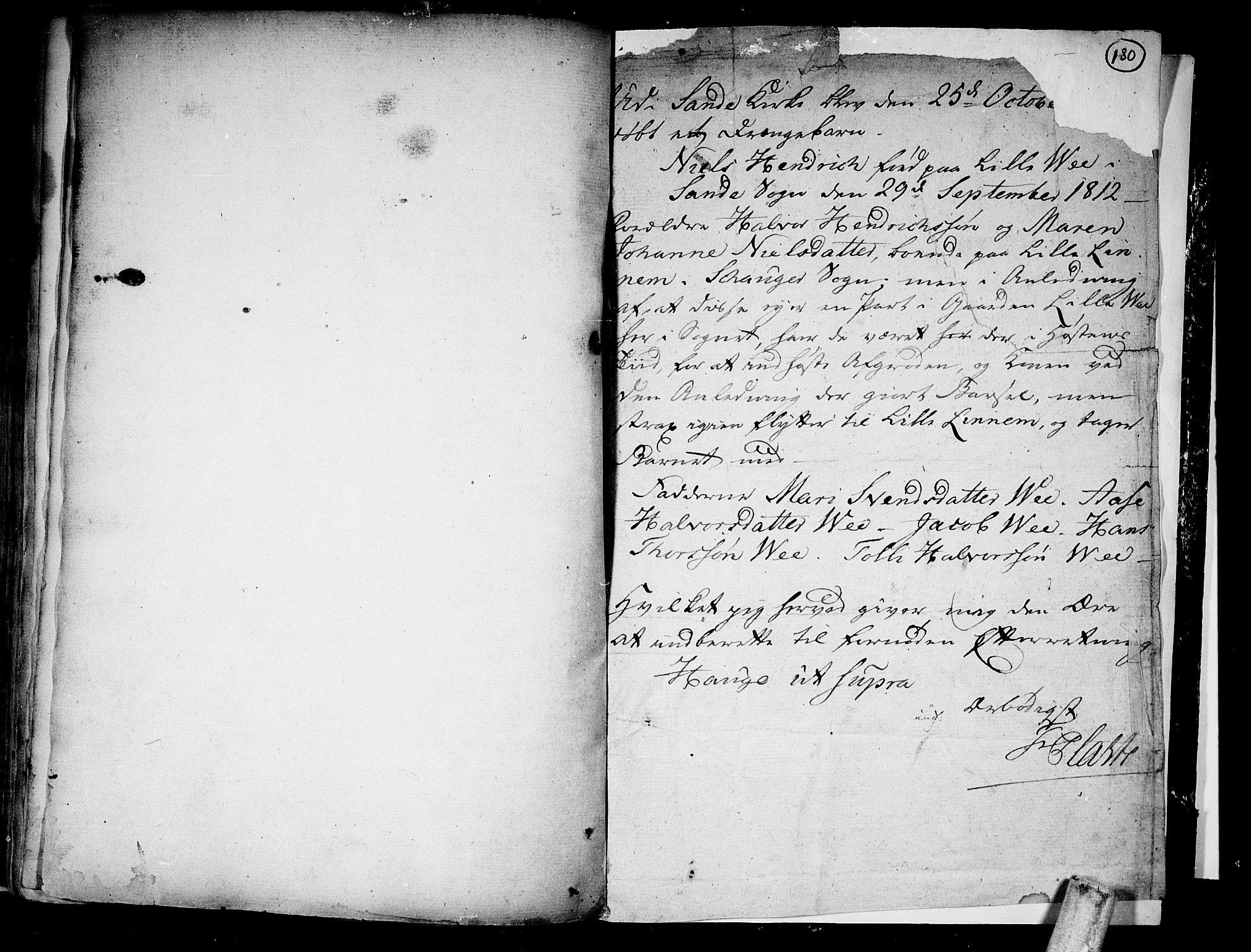 Skoger kirkebøker, SAKO/A-59/F/Fa/L0001: Parish register (official) no. I 1, 1746-1814, p. 180