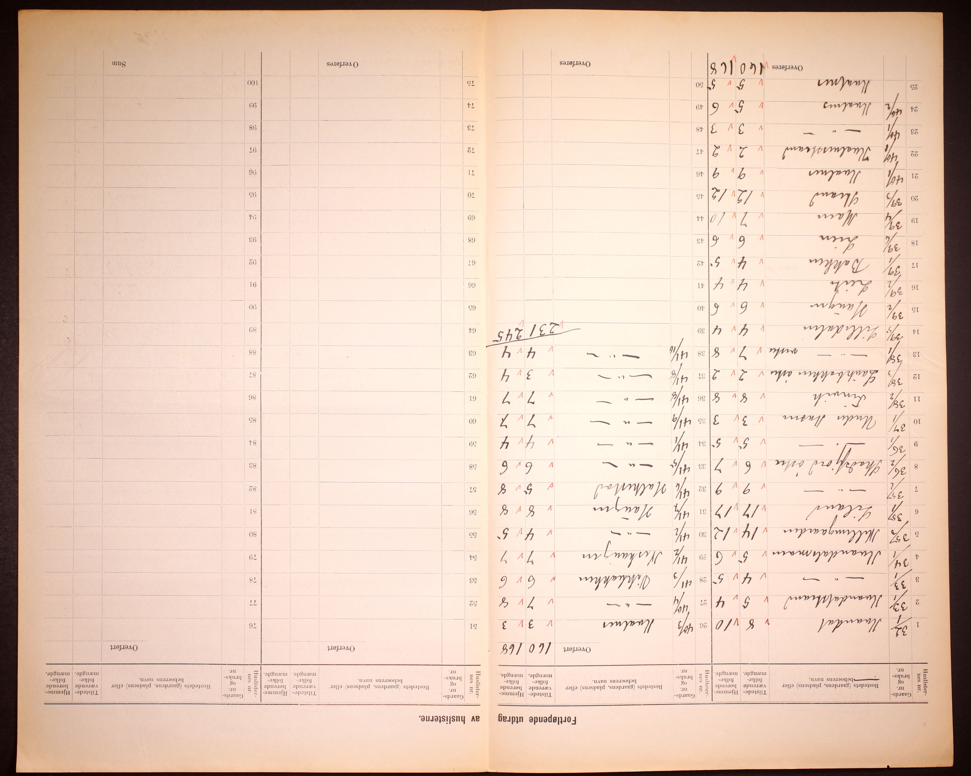 RA, 1910 census for Steigen, 1910, p. 5