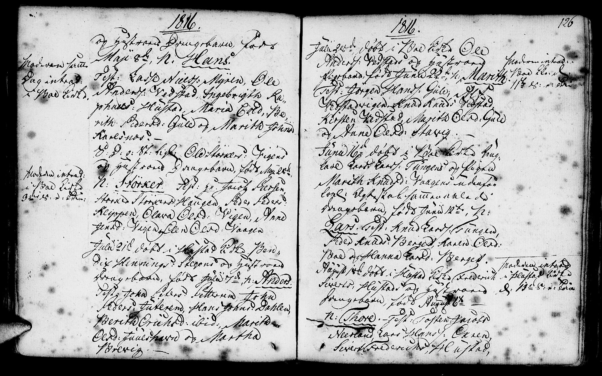 Ministerialprotokoller, klokkerbøker og fødselsregistre - Møre og Romsdal, AV/SAT-A-1454/566/L0761: Parish register (official) no. 566A02 /1, 1767-1817, p. 126