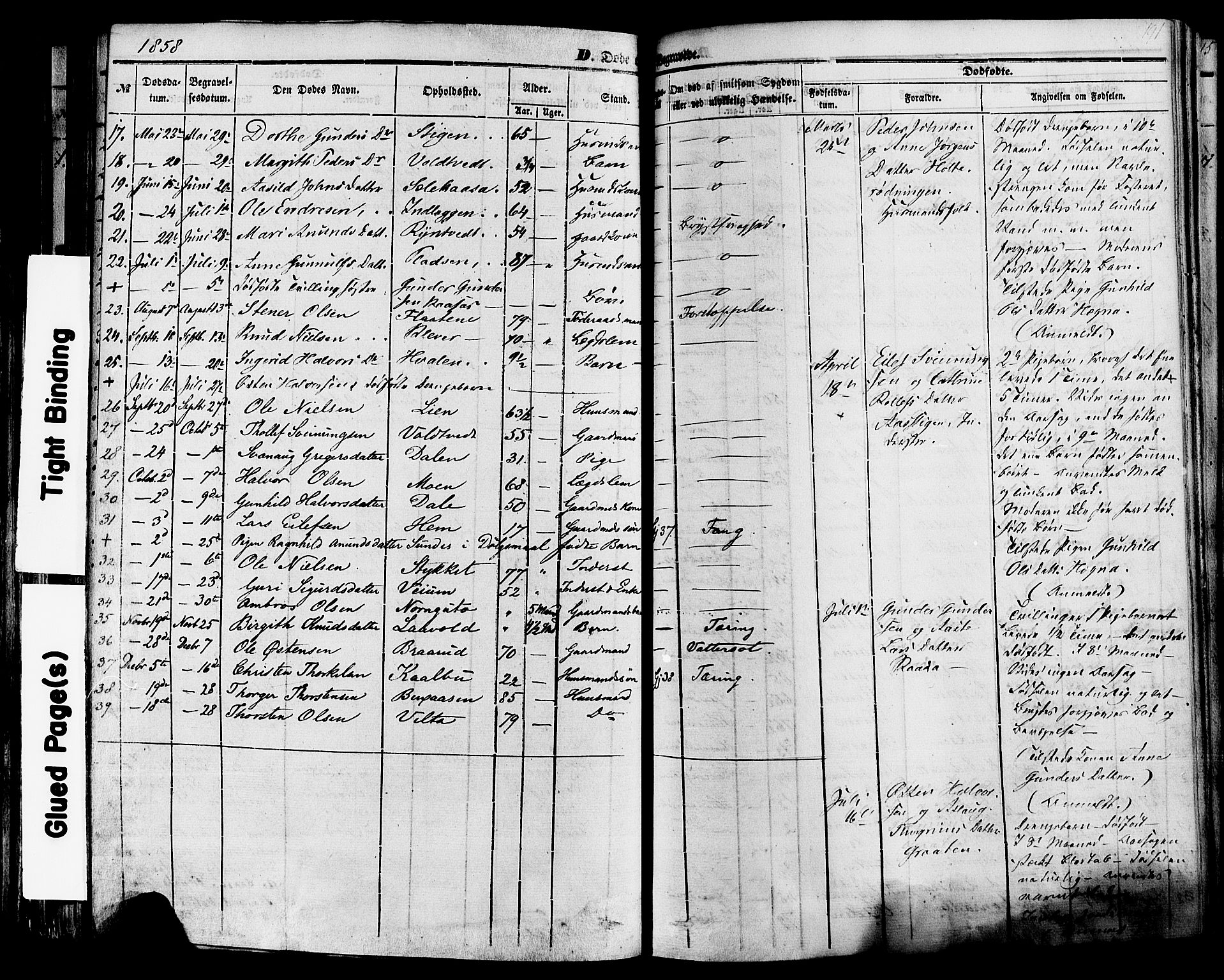 Sauherad kirkebøker, SAKO/A-298/F/Fa/L0007: Parish register (official) no. I 7, 1851-1873, p. 191