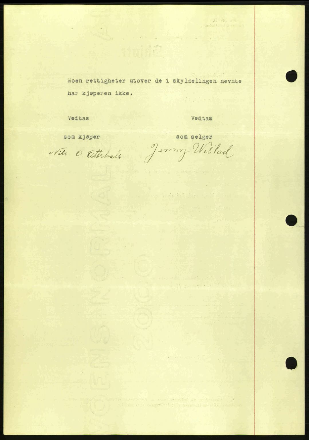 Romsdal sorenskriveri, AV/SAT-A-4149/1/2/2C: Mortgage book no. A17, 1944-1945, Diary no: : 19/1945