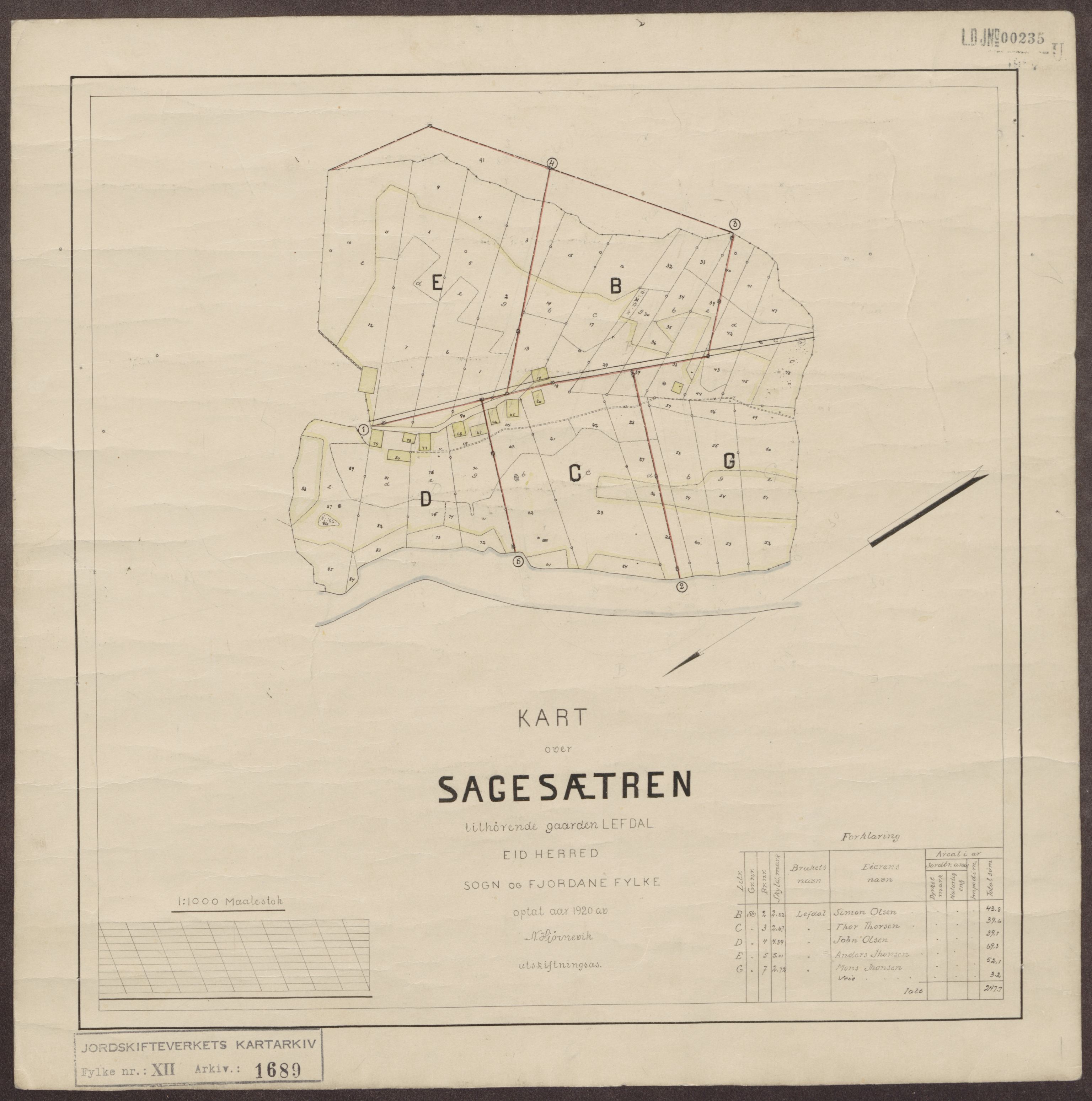 Jordskifteverkets kartarkiv, RA/S-3929/T, 1859-1988, p. 1958