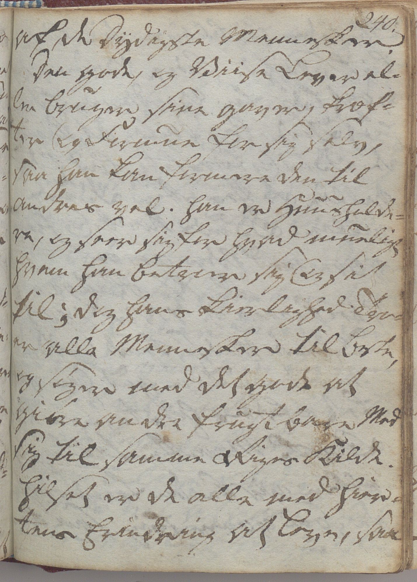 Heggtveitsamlingen, TMF/A-1007/H/L0047/0005: Kopibøker, brev etc.  / "MF I"(Kopibok frå Heggtveits samling), 1800-1823, p. 240