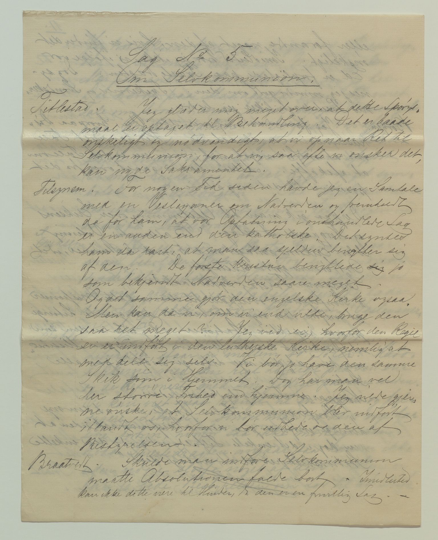 Det Norske Misjonsselskap - hovedadministrasjonen, VID/MA-A-1045/D/Da/Daa/L0038/0004: Konferansereferat og årsberetninger / Konferansereferat fra Sør-Afrika., 1890