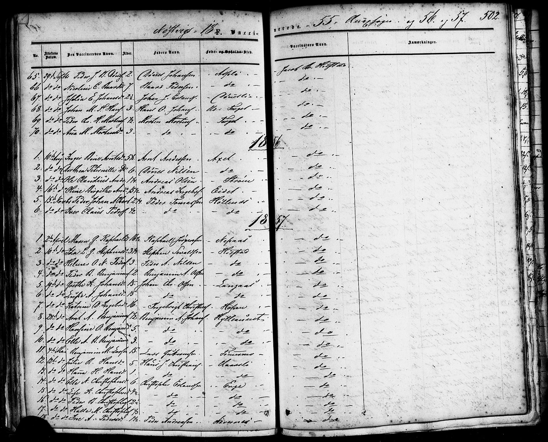 Ministerialprotokoller, klokkerbøker og fødselsregistre - Nordland, SAT/A-1459/814/L0224: Parish register (official) no. 814A05, 1834-1874, p. 502