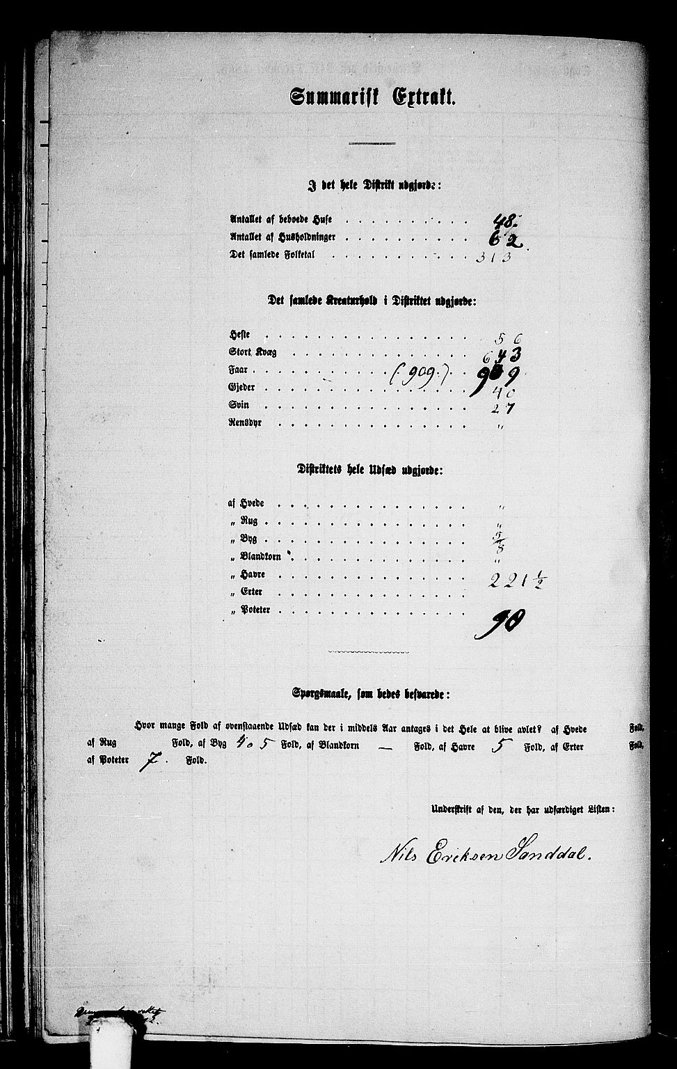 RA, 1865 census for Jølster, 1865, p. 91