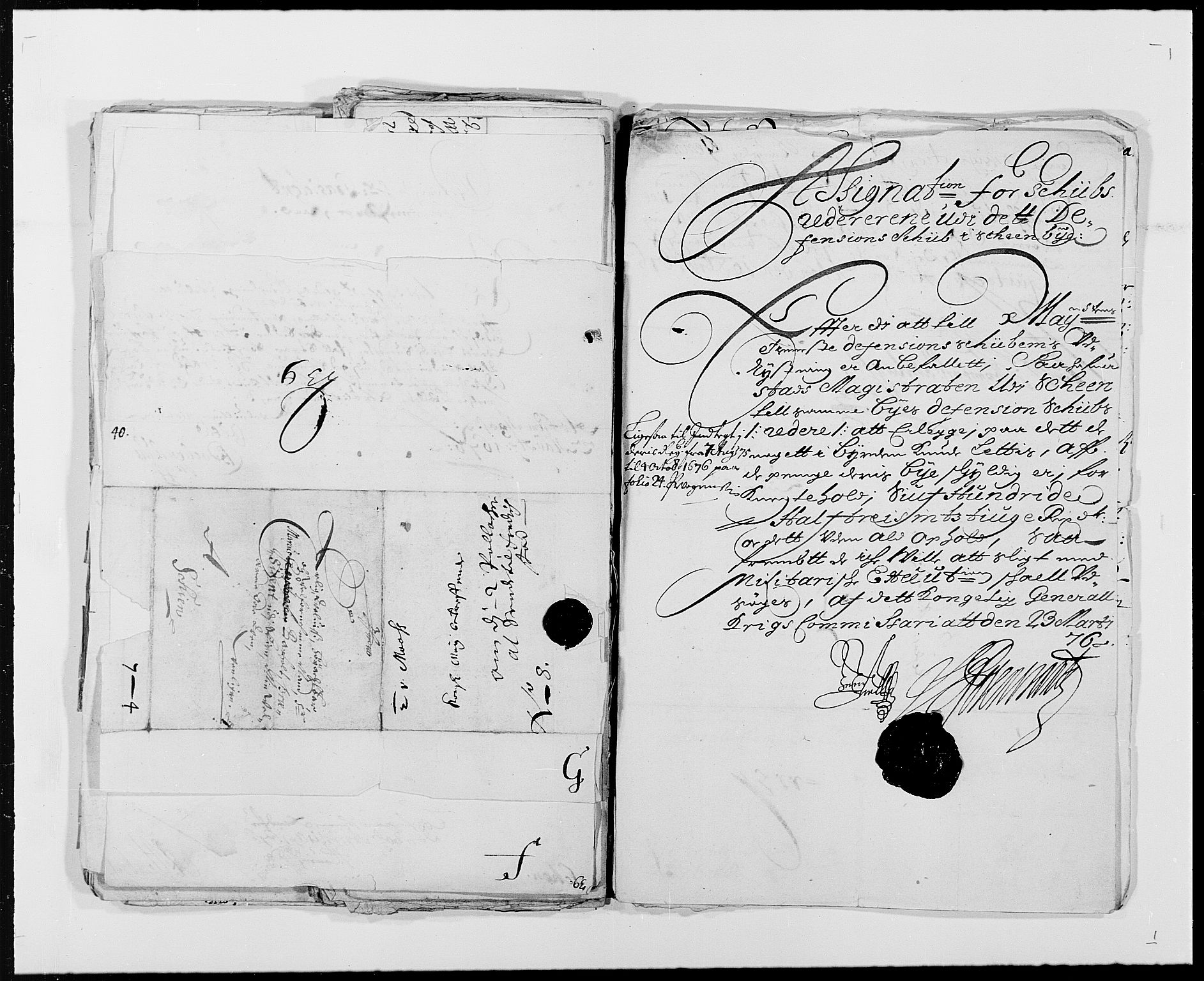 Rentekammeret inntil 1814, Reviderte regnskaper, Byregnskaper, AV/RA-EA-4066/R/Rj/L0193: [J3] Kontribusjonsregnskap (med Langesund, Brevik, Porsgrunn og Kragerø), 1663-1691, p. 106