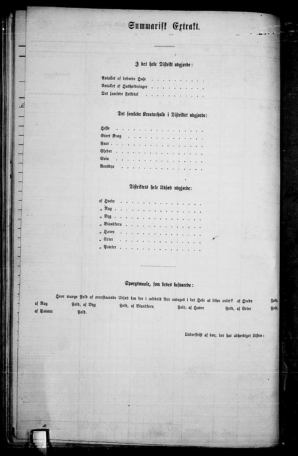 RA, 1865 census for Nes, 1865, p. 288