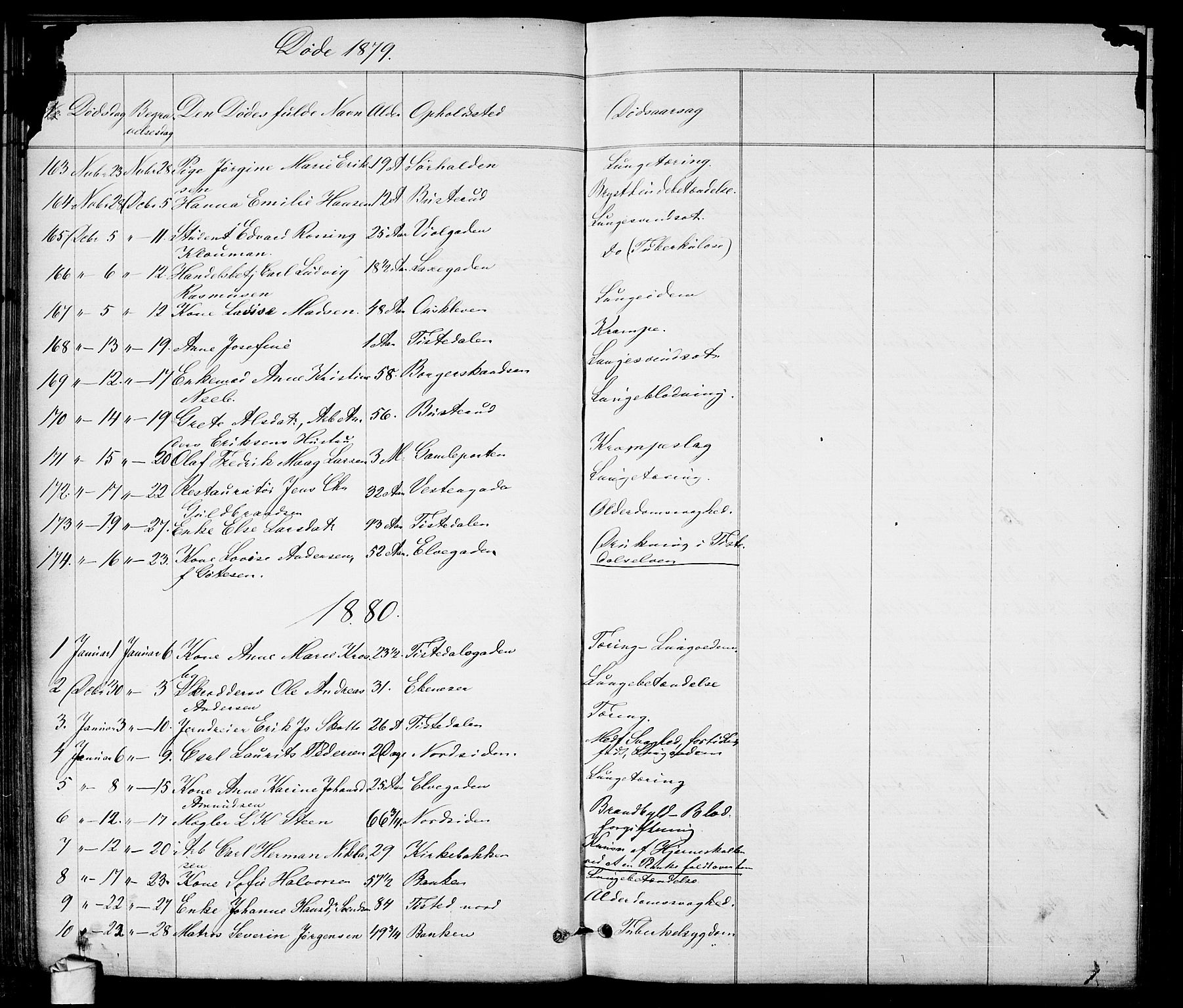 Halden prestekontor Kirkebøker, SAO/A-10909/G/Ga/L0007: Parish register (copy) no. 7, 1869-1884, p. 81