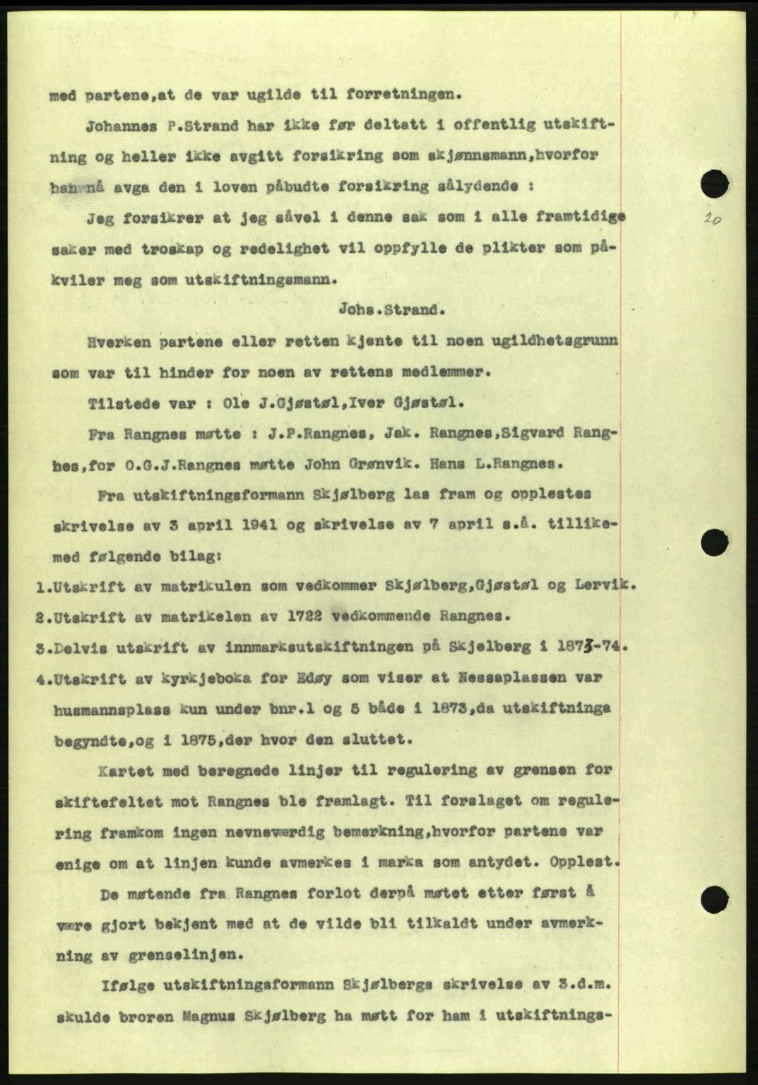 Nordmøre sorenskriveri, AV/SAT-A-4132/1/2/2Ca: Mortgage book no. A92, 1942-1942, Diary no: : 992/1942