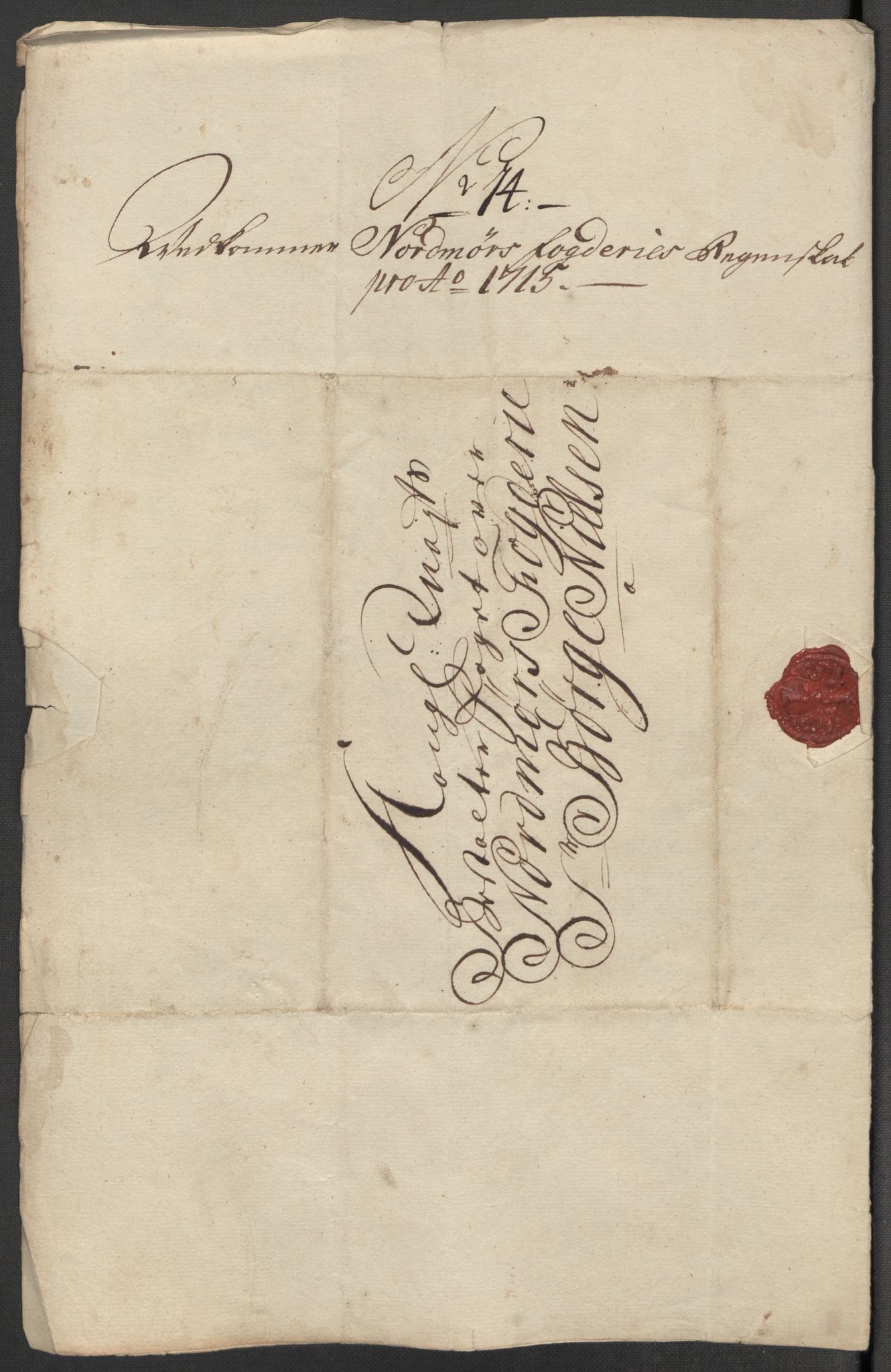 Rentekammeret inntil 1814, Reviderte regnskaper, Fogderegnskap, AV/RA-EA-4092/R56/L3748: Fogderegnskap Nordmøre, 1714-1715, p. 460