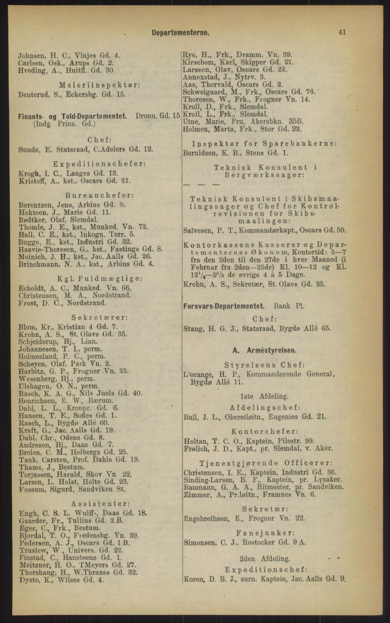 Kristiania/Oslo adressebok, PUBL/-, 1903, p. 41