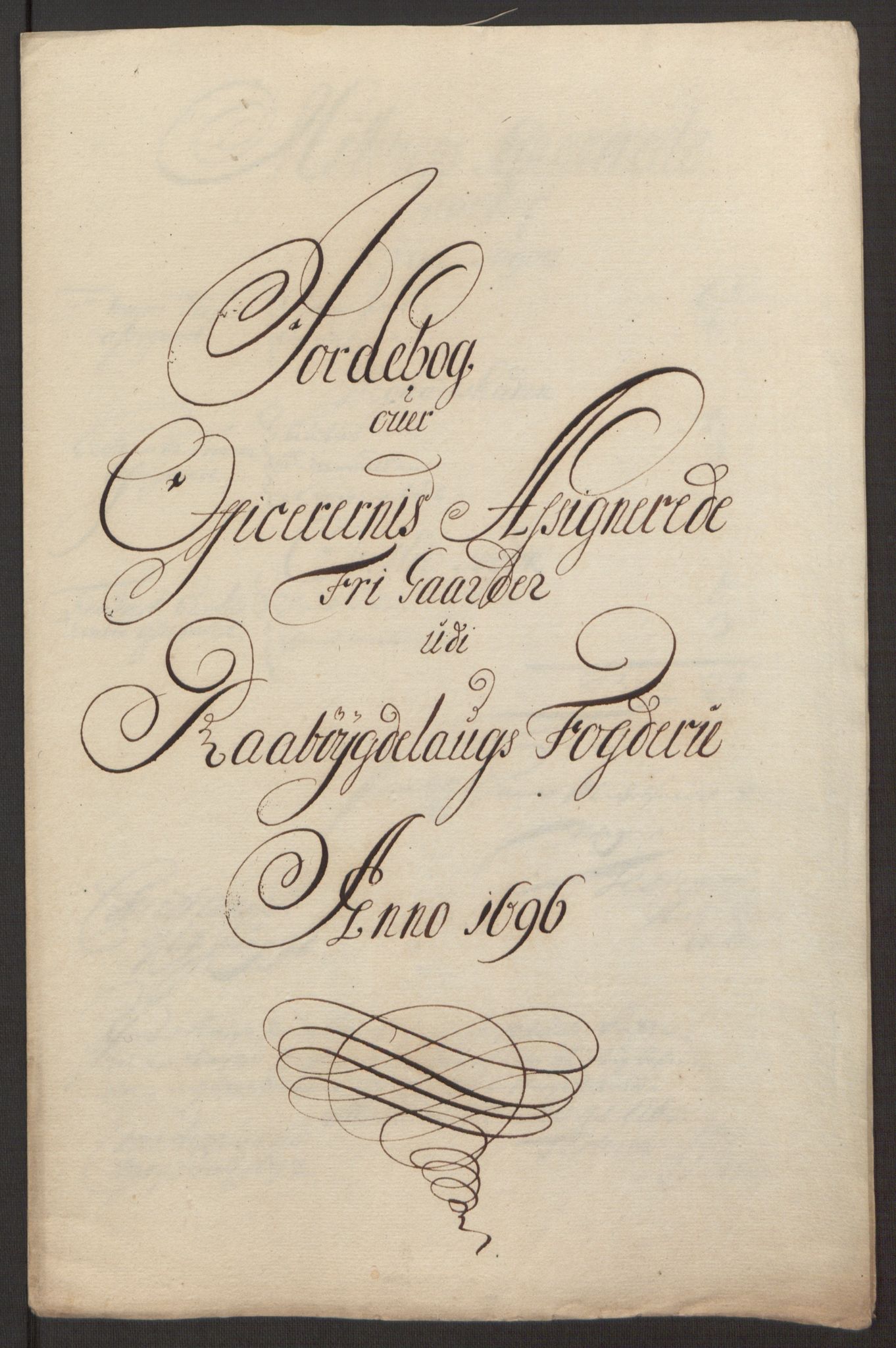 Rentekammeret inntil 1814, Reviderte regnskaper, Fogderegnskap, RA/EA-4092/R40/L2444: Fogderegnskap Råbyggelag, 1693-1696, p. 335