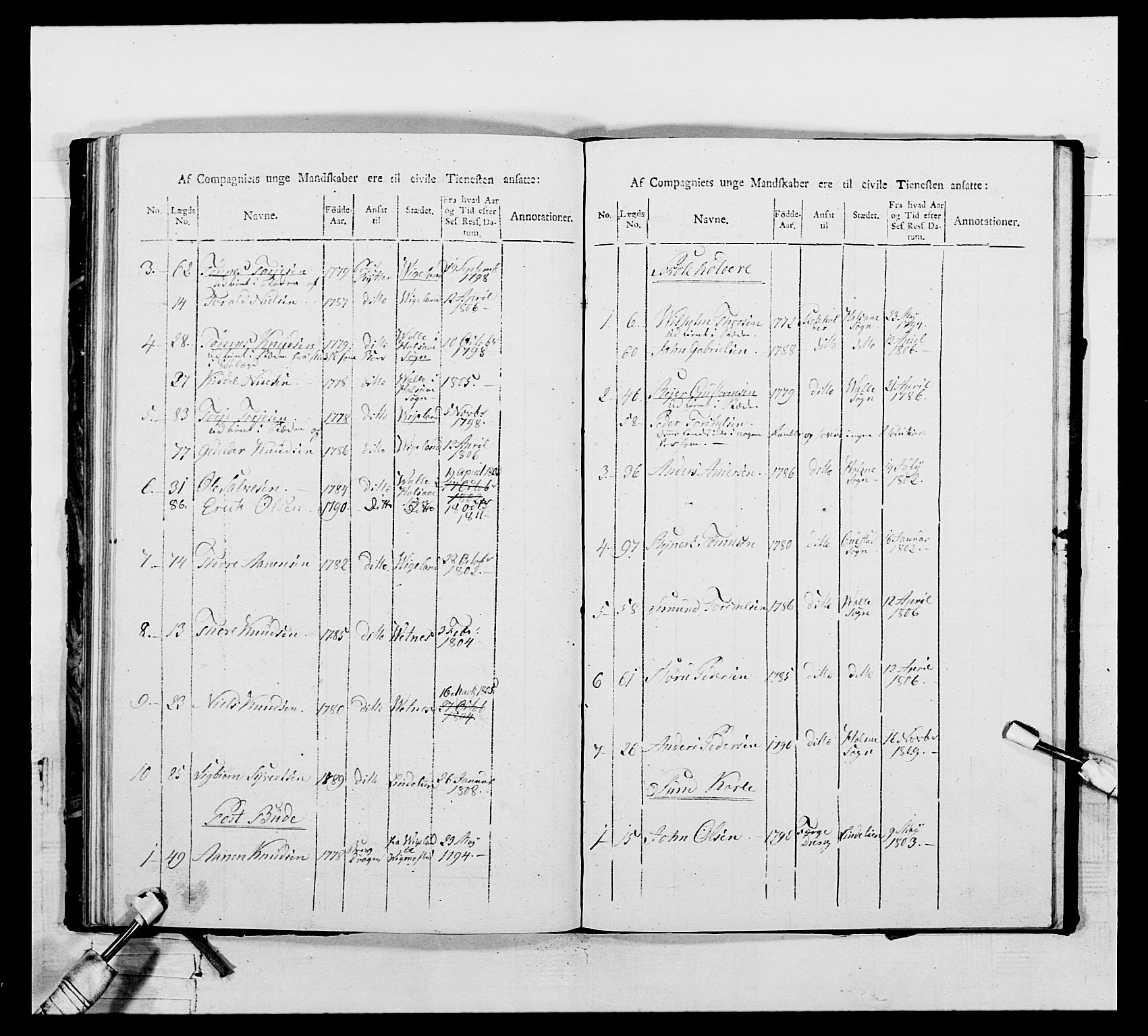 Generalitets- og kommissariatskollegiet, Det kongelige norske kommissariatskollegium, AV/RA-EA-5420/E/Eh/L0111: Vesterlenske nasjonale infanteriregiment, 1810, p. 94