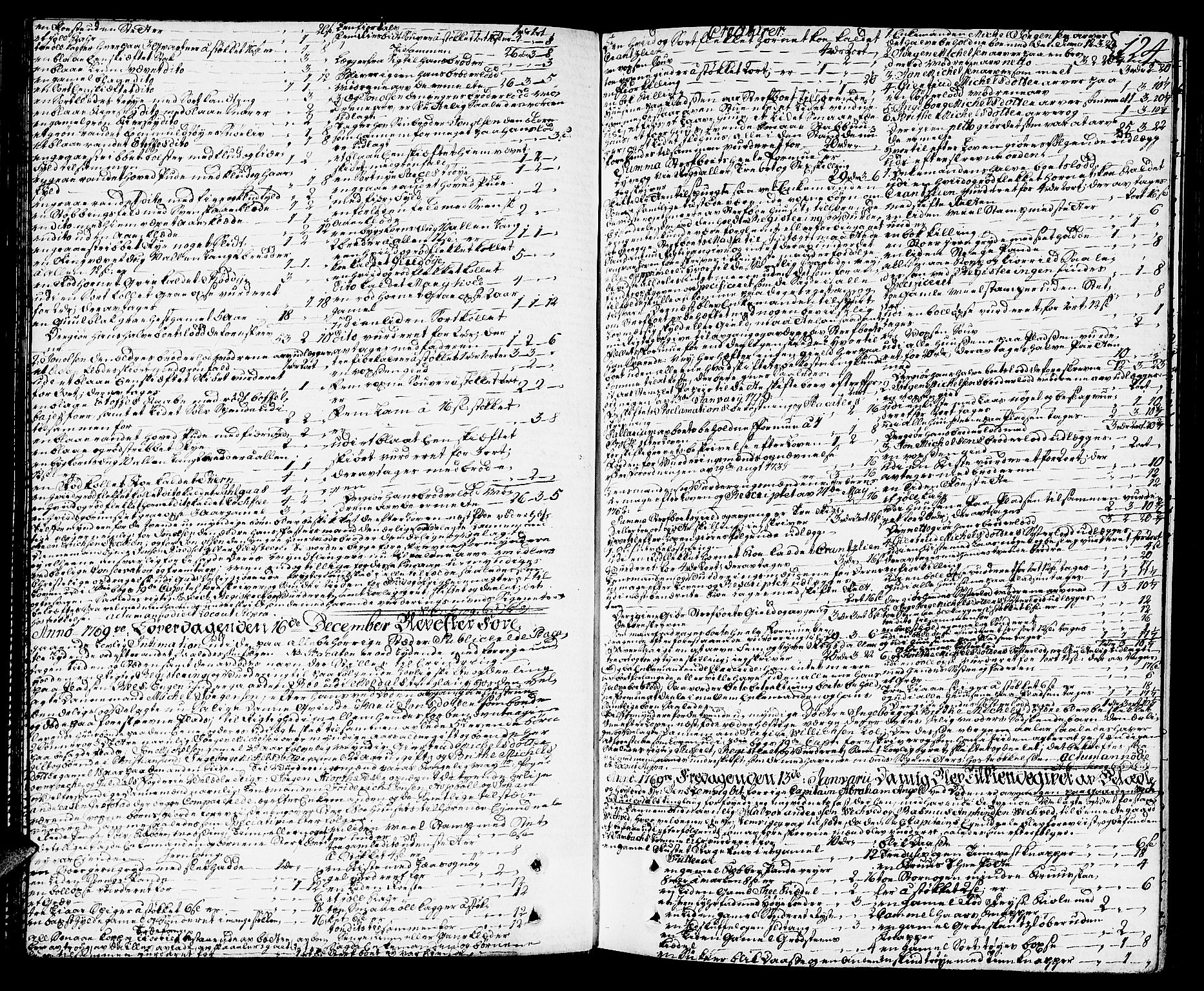 Orkdal sorenskriveri, SAT/A-4169/1/3/3Aa/L0007: Skifteprotokoller, 1767-1782, p. 123b-124a