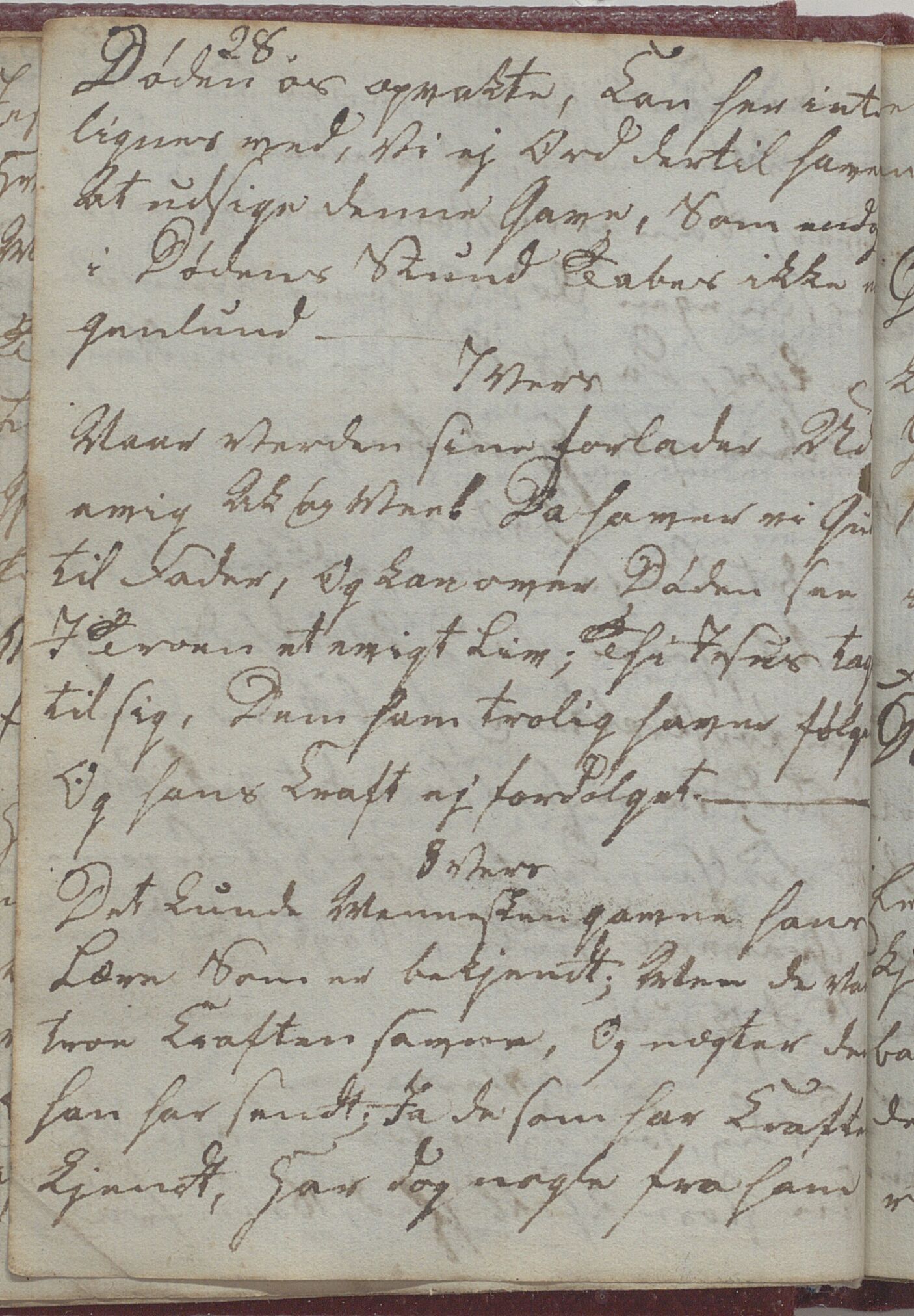 Heggtveitsamlingen, TMF/A-1007/H/L0047/0005: Kopibøker, brev etc.  / "MF I"(Kopibok frå Heggtveits samling), 1800-1823, p. 28