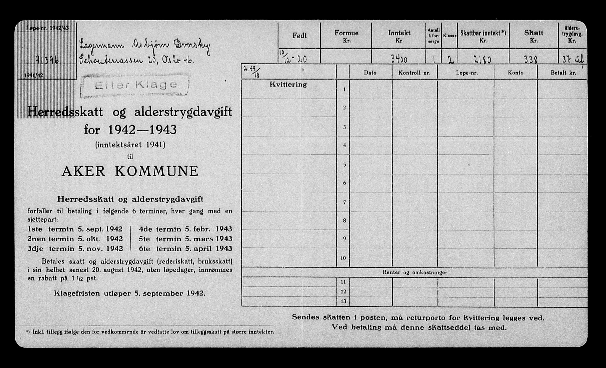 Justisdepartementet, Tilbakeføringskontoret for inndratte formuer, AV/RA-S-1564/H/Hc/Hcc/L0932: --, 1945-1947, p. 71