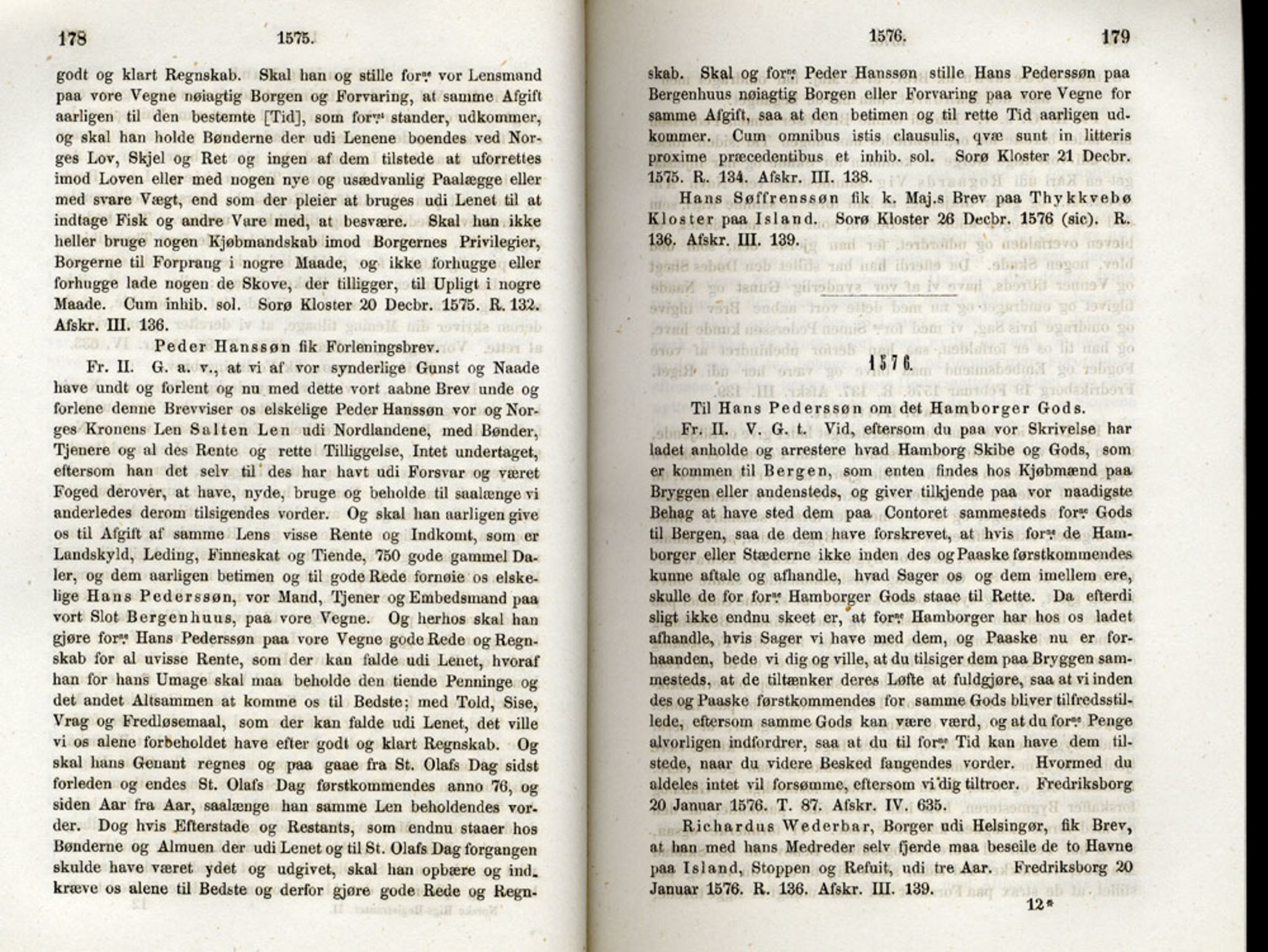 Publikasjoner utgitt av Det Norske Historiske Kildeskriftfond, PUBL/-/-/-: Norske Rigs-Registranter, bind 2, 1572-1588, p. 178-179