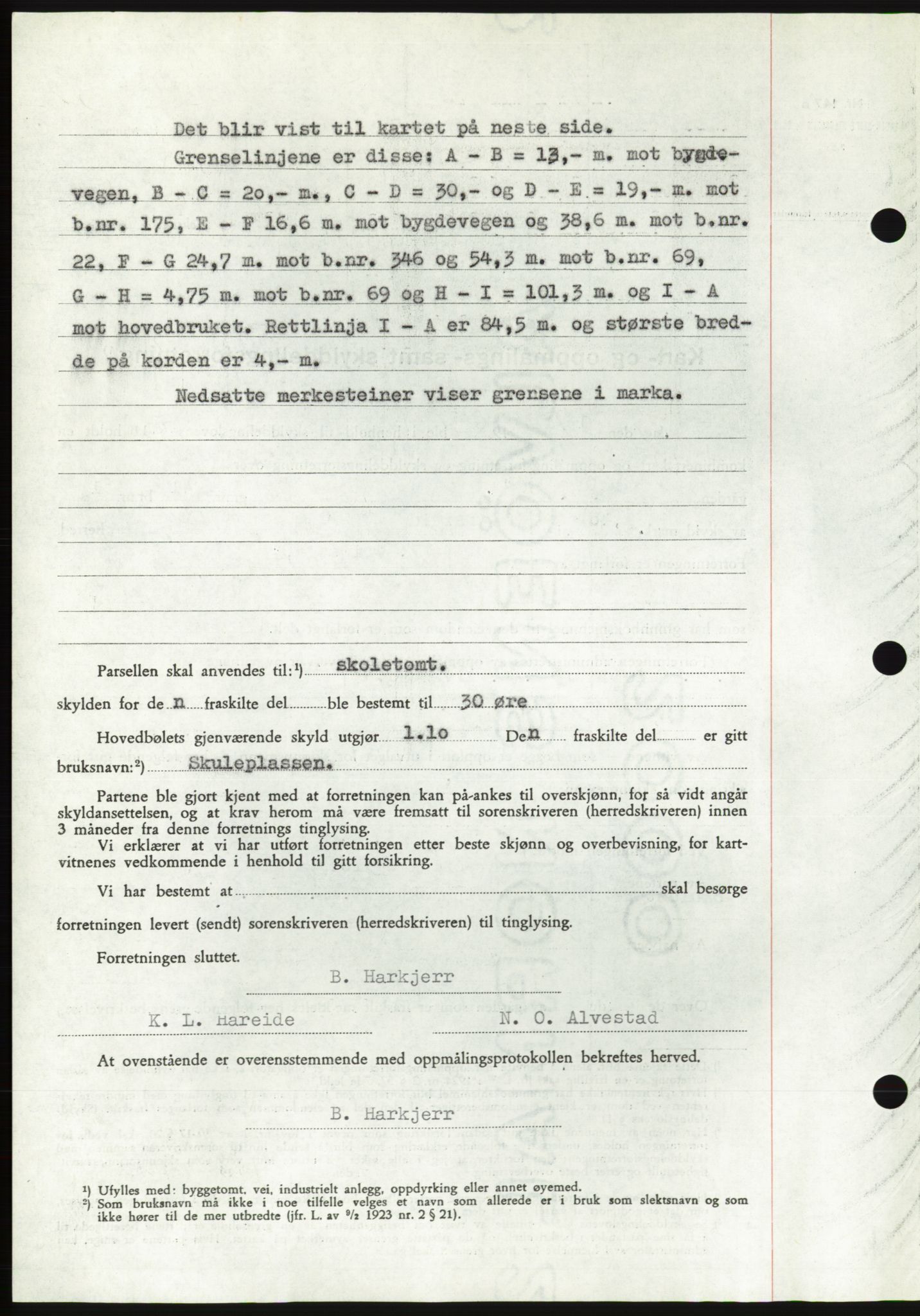 Søre Sunnmøre sorenskriveri, AV/SAT-A-4122/1/2/2C/L0105: Mortgage book no. 31A, 1956-1957, Diary no: : 2923/1956