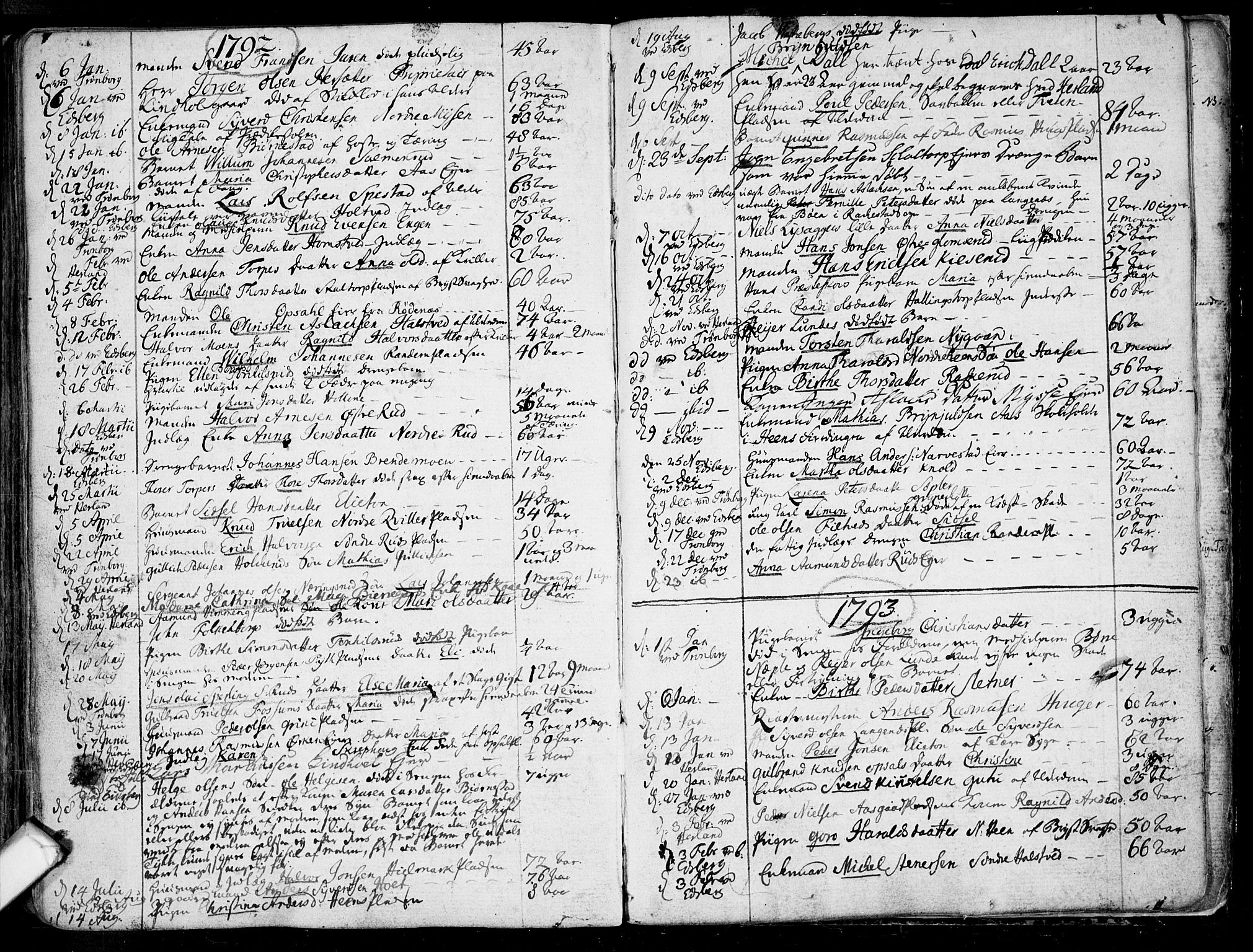 Eidsberg prestekontor Kirkebøker, SAO/A-10905/F/Fa/L0005: Parish register (official) no. I 5, 1786-1807, p. 162