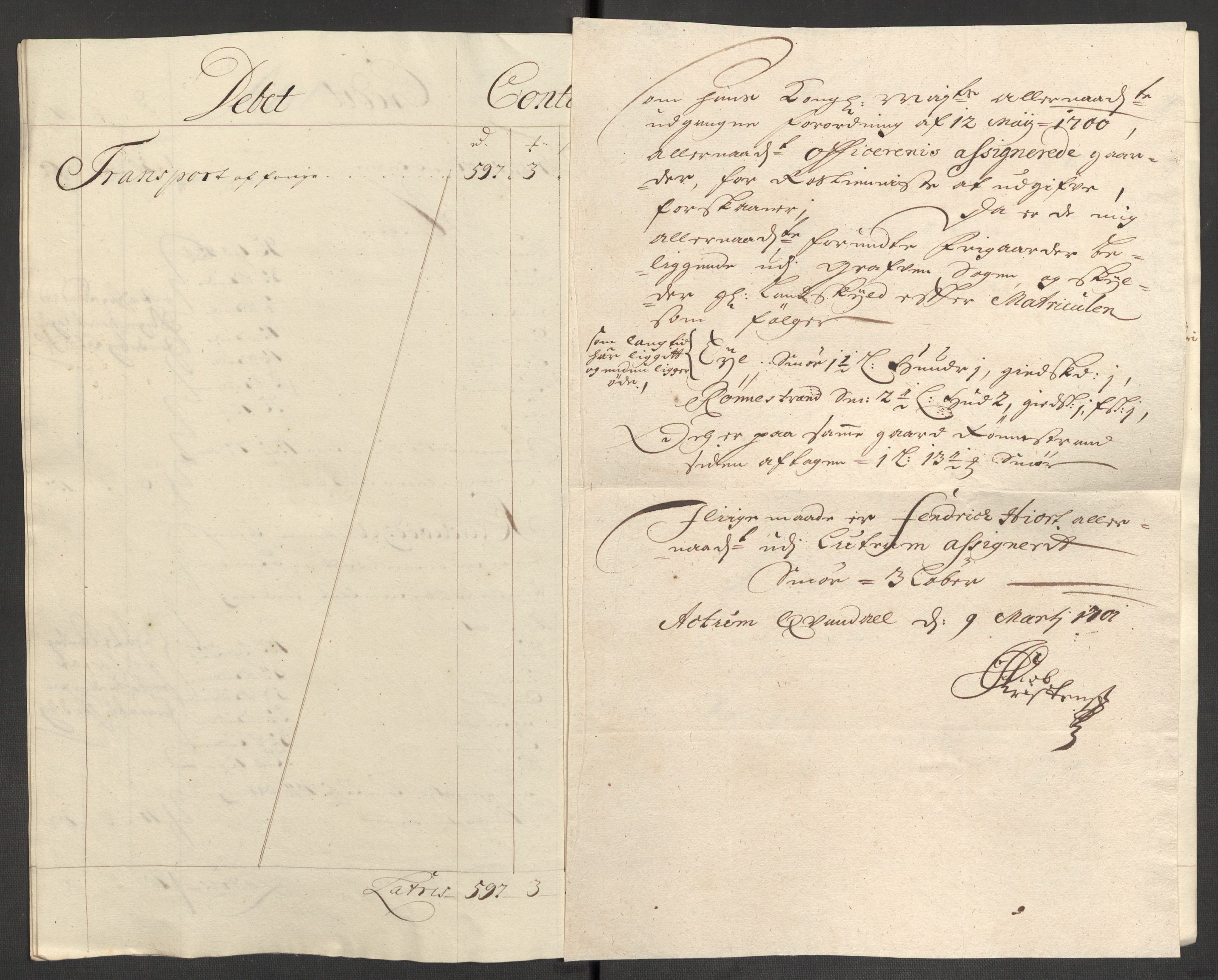 Rentekammeret inntil 1814, Reviderte regnskaper, Fogderegnskap, AV/RA-EA-4092/R48/L2979: Fogderegnskap Sunnhordland og Hardanger, 1700-1701, p. 224