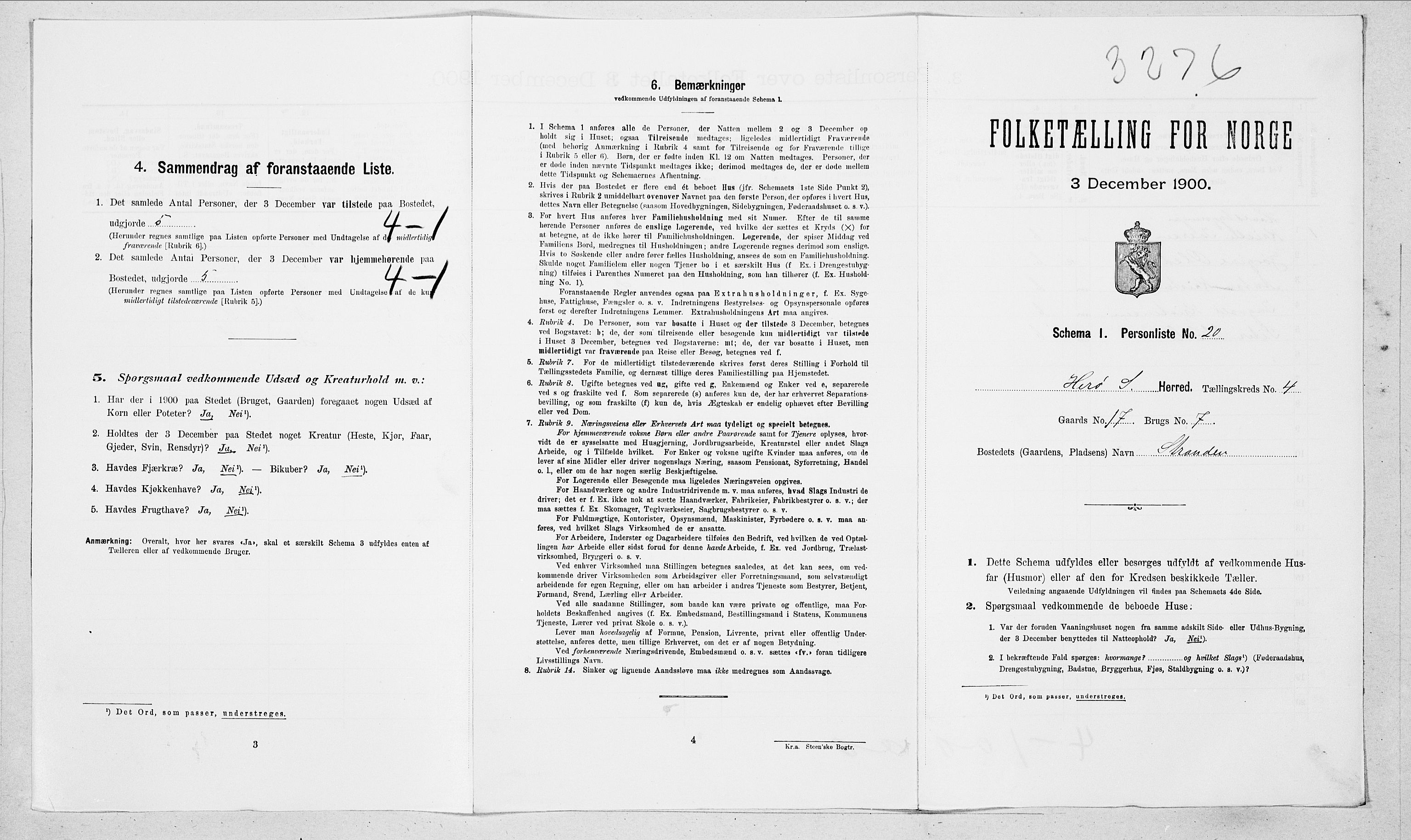 SAT, 1900 census for Herøy, 1900, p. 378