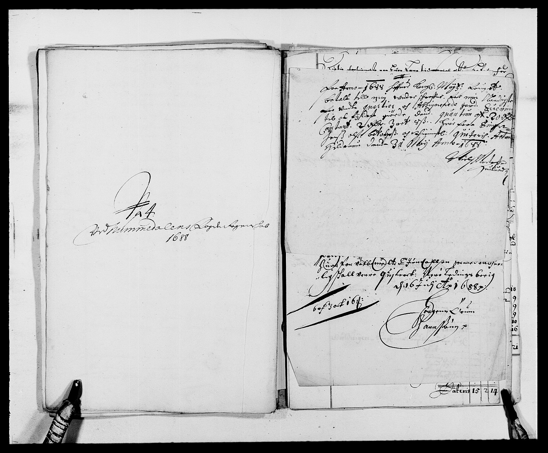 Rentekammeret inntil 1814, Reviderte regnskaper, Fogderegnskap, AV/RA-EA-4092/R64/L4422: Fogderegnskap Namdal, 1687-1689, p. 186