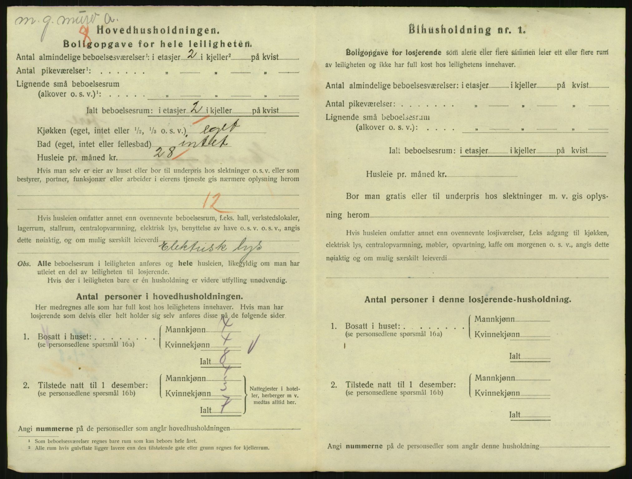 SAO, 1920 census for Kristiania, 1920, p. 22675