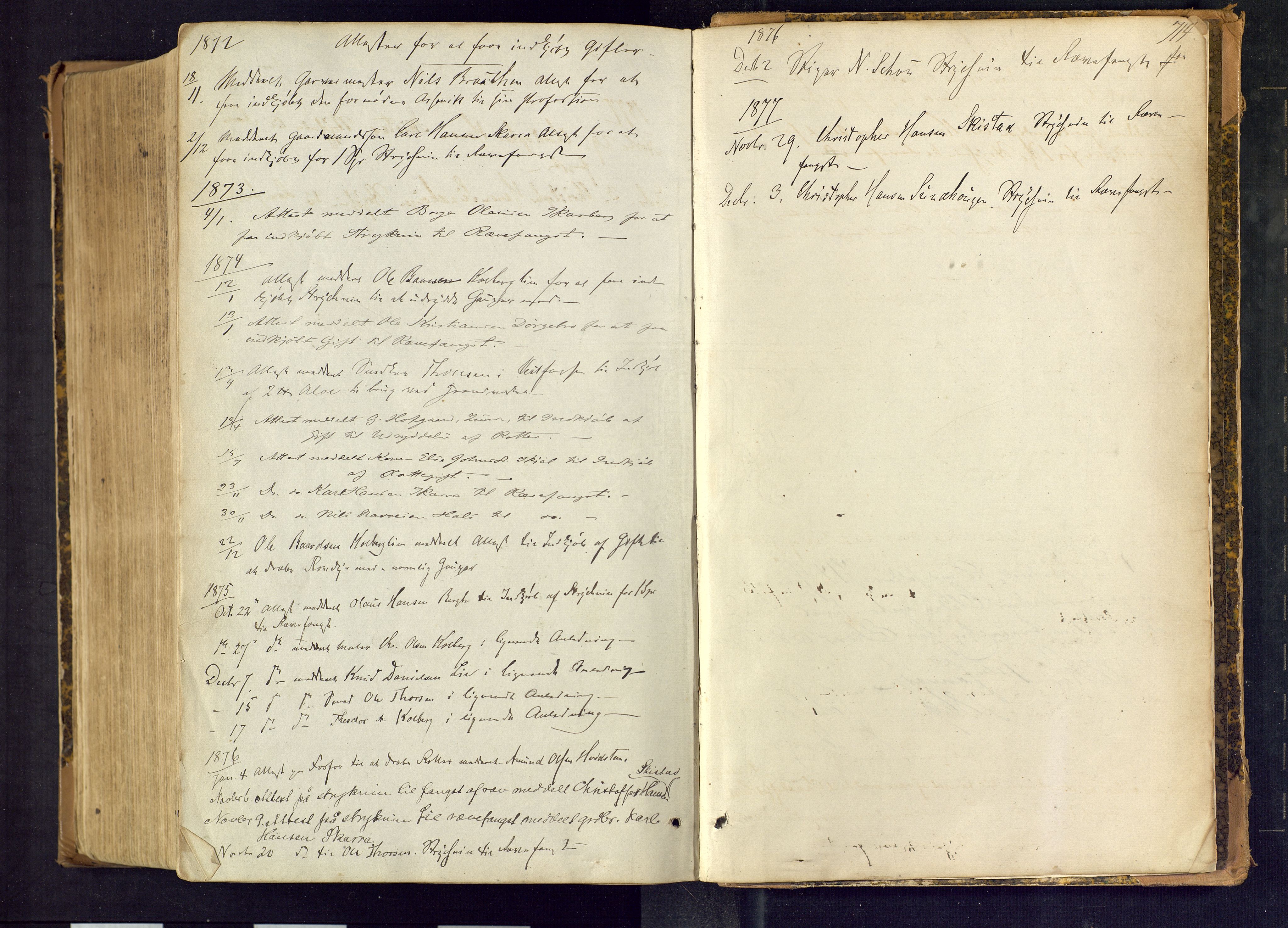 Eiker kirkebøker, SAKO/A-4/F/Fa/L0017: Parish register (official) no. I 17, 1869-1877