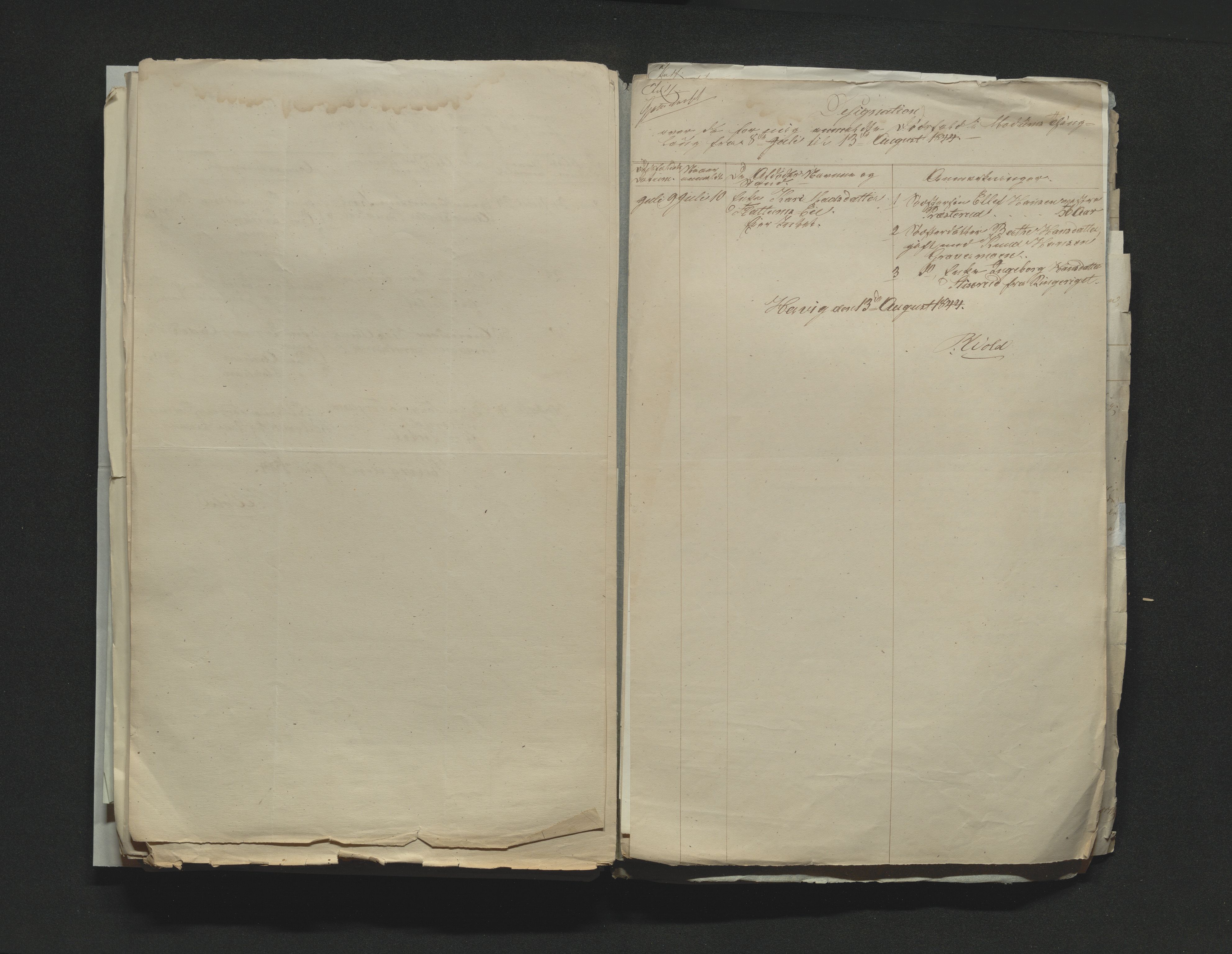 Eiker, Modum og Sigdal sorenskriveri, AV/SAKO-A-123/H/Ha/Hab/L0006: Dødsfallsmeldinger, 1841-1845