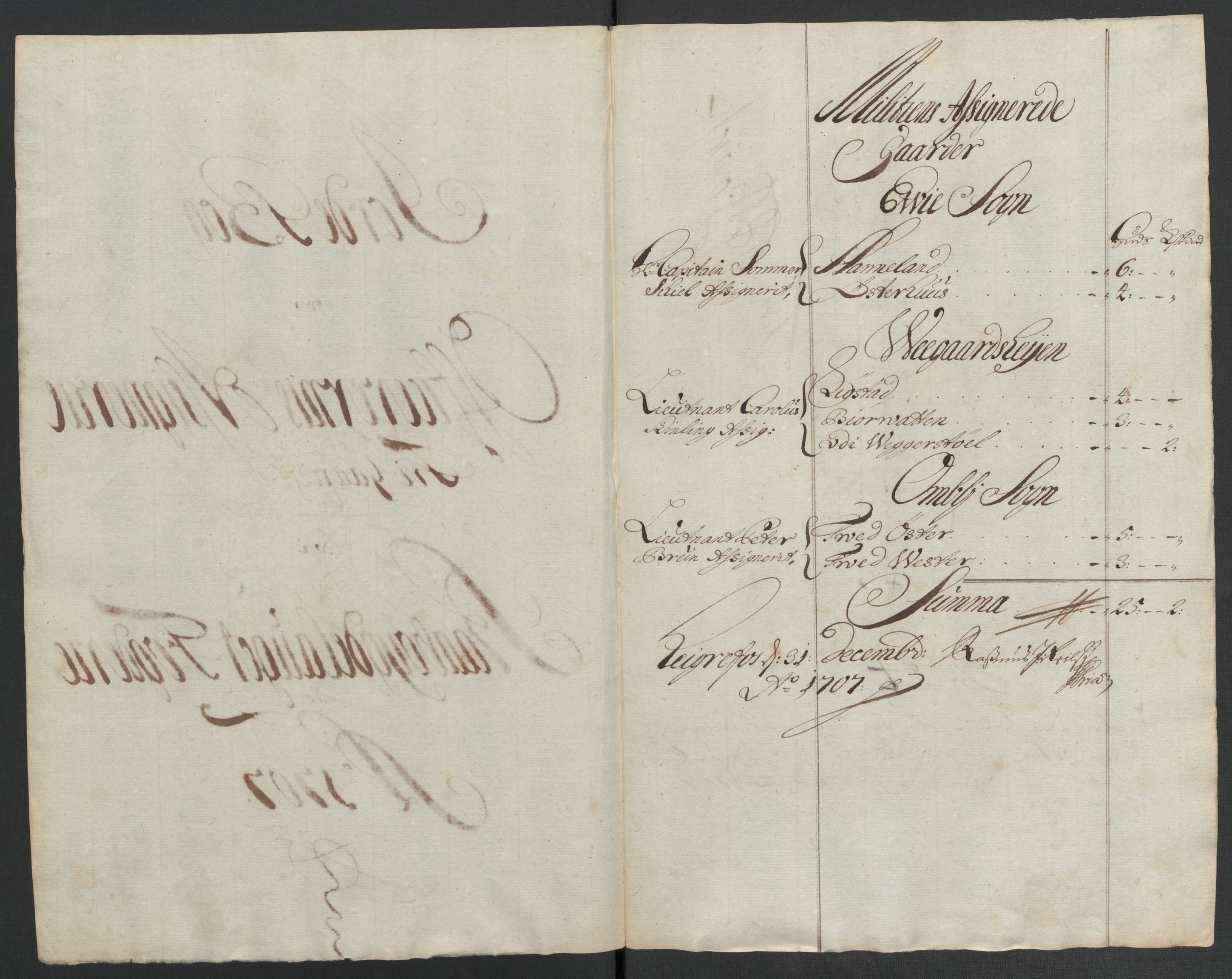 Rentekammeret inntil 1814, Reviderte regnskaper, Fogderegnskap, AV/RA-EA-4092/R40/L2448: Fogderegnskap Råbyggelag, 1706-1708, p. 207