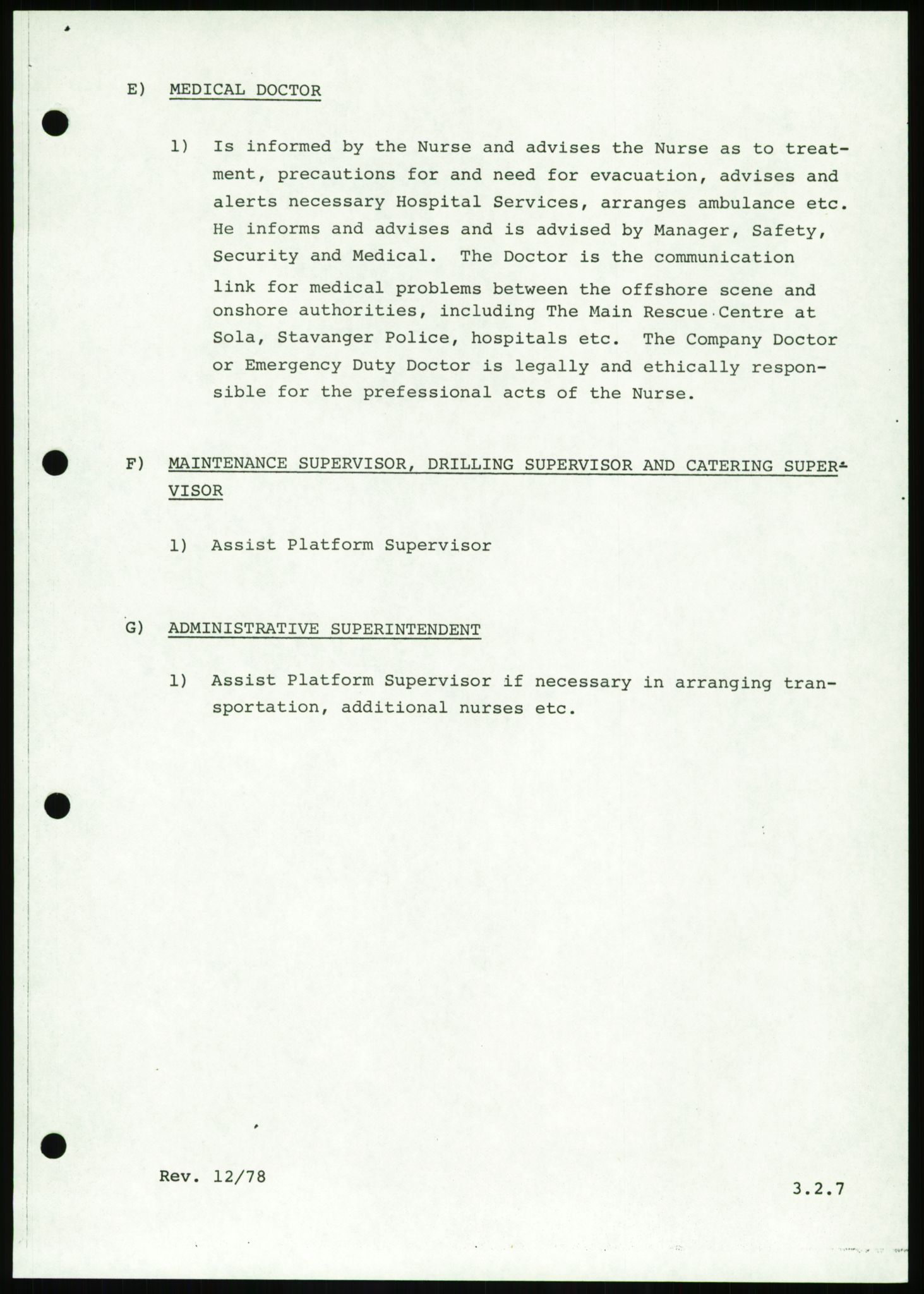 Justisdepartementet, Granskningskommisjonen ved Alexander Kielland-ulykken 27.3.1980, AV/RA-S-1165/D/L0016: O Beredskapsplaner (Doku.liste + O1-O3 av 3), 1980-1981, p. 107