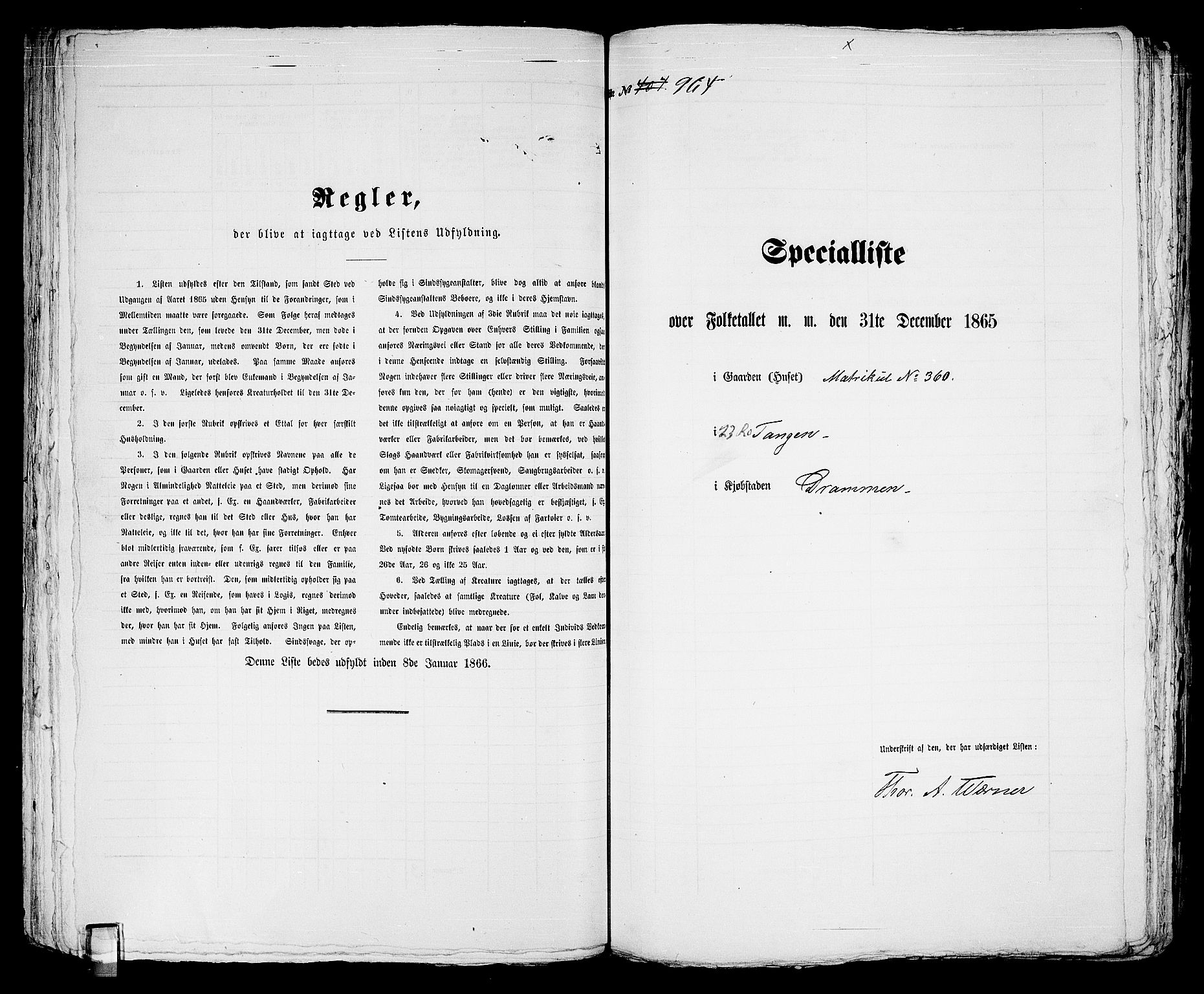 RA, 1865 census for Strømsø in Drammen, 1865, p. 751