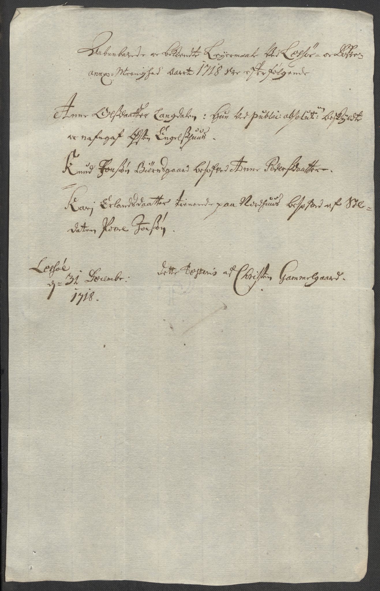 Rentekammeret inntil 1814, Reviderte regnskaper, Fogderegnskap, AV/RA-EA-4092/R17/L1188: Fogderegnskap Gudbrandsdal, 1718, p. 101