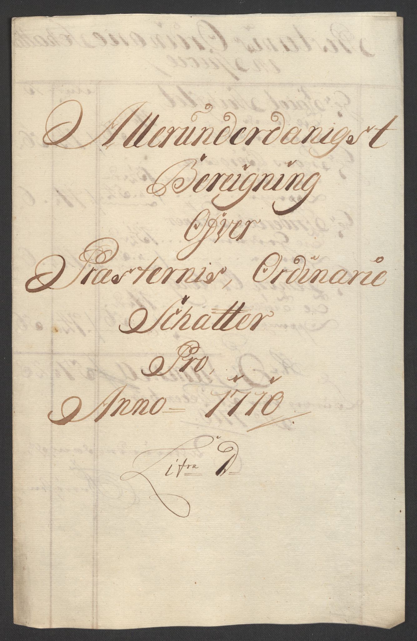 Rentekammeret inntil 1814, Reviderte regnskaper, Fogderegnskap, RA/EA-4092/R33/L1981: Fogderegnskap Larvik grevskap, 1709-1710, p. 387
