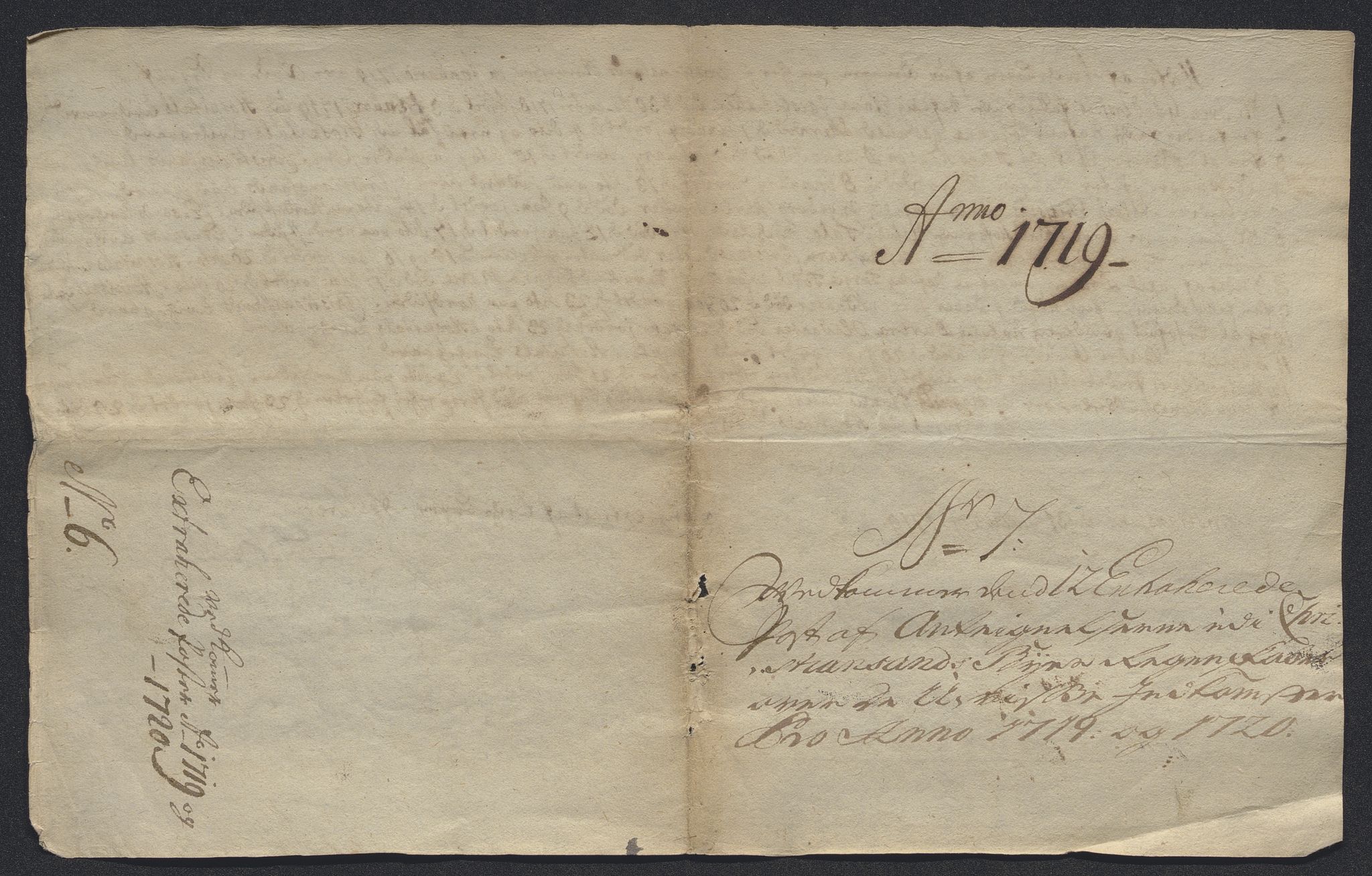 Rentekammeret inntil 1814, Reviderte regnskaper, Byregnskaper, AV/RA-EA-4066/R/Rm/L0286: [M19] Sikt og sakefall, 1719-1727, p. 27