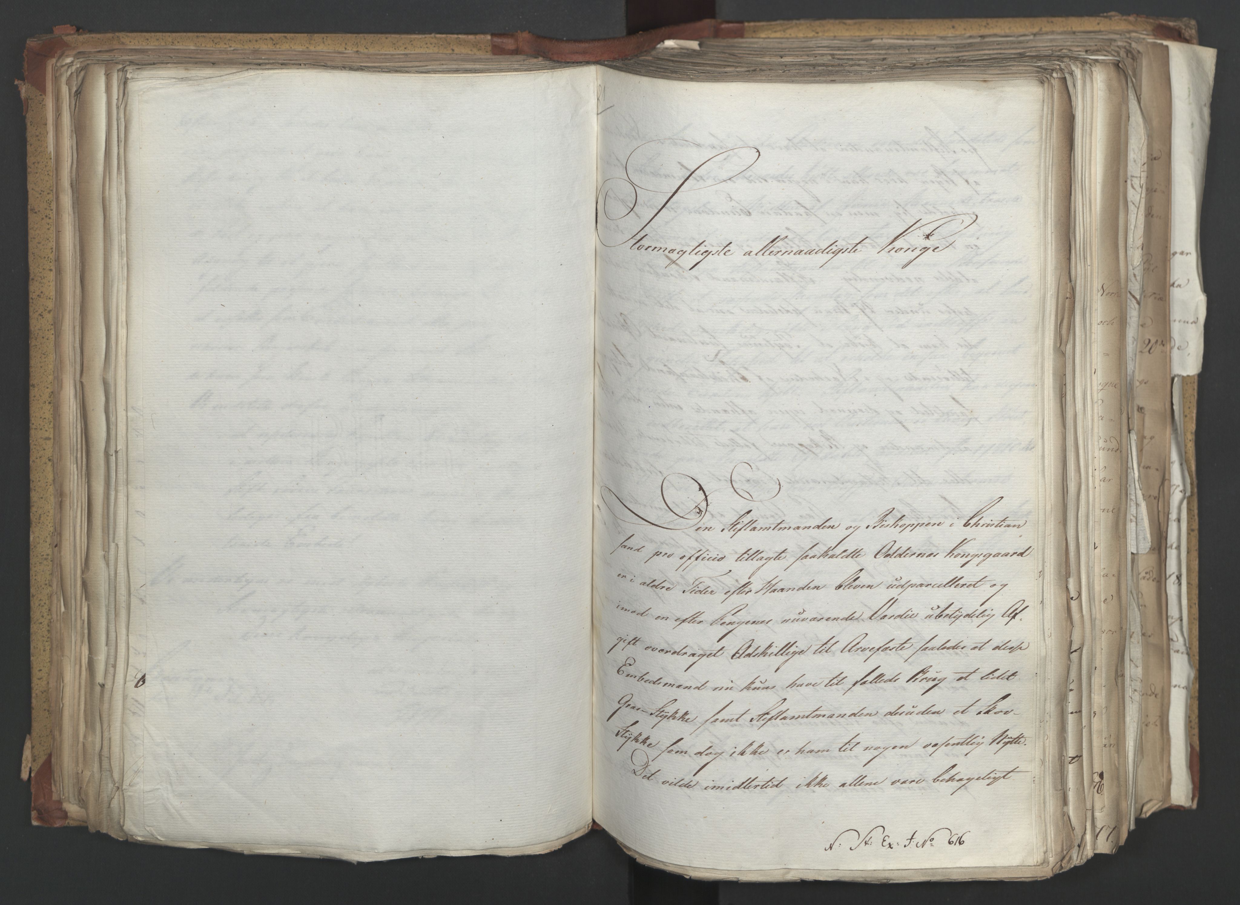 Statsrådsavdelingen i Stockholm, AV/RA-S-1003/D/Da/L0003: Regjeringsinnstillinger nr. 519-787, 1815, p. 199