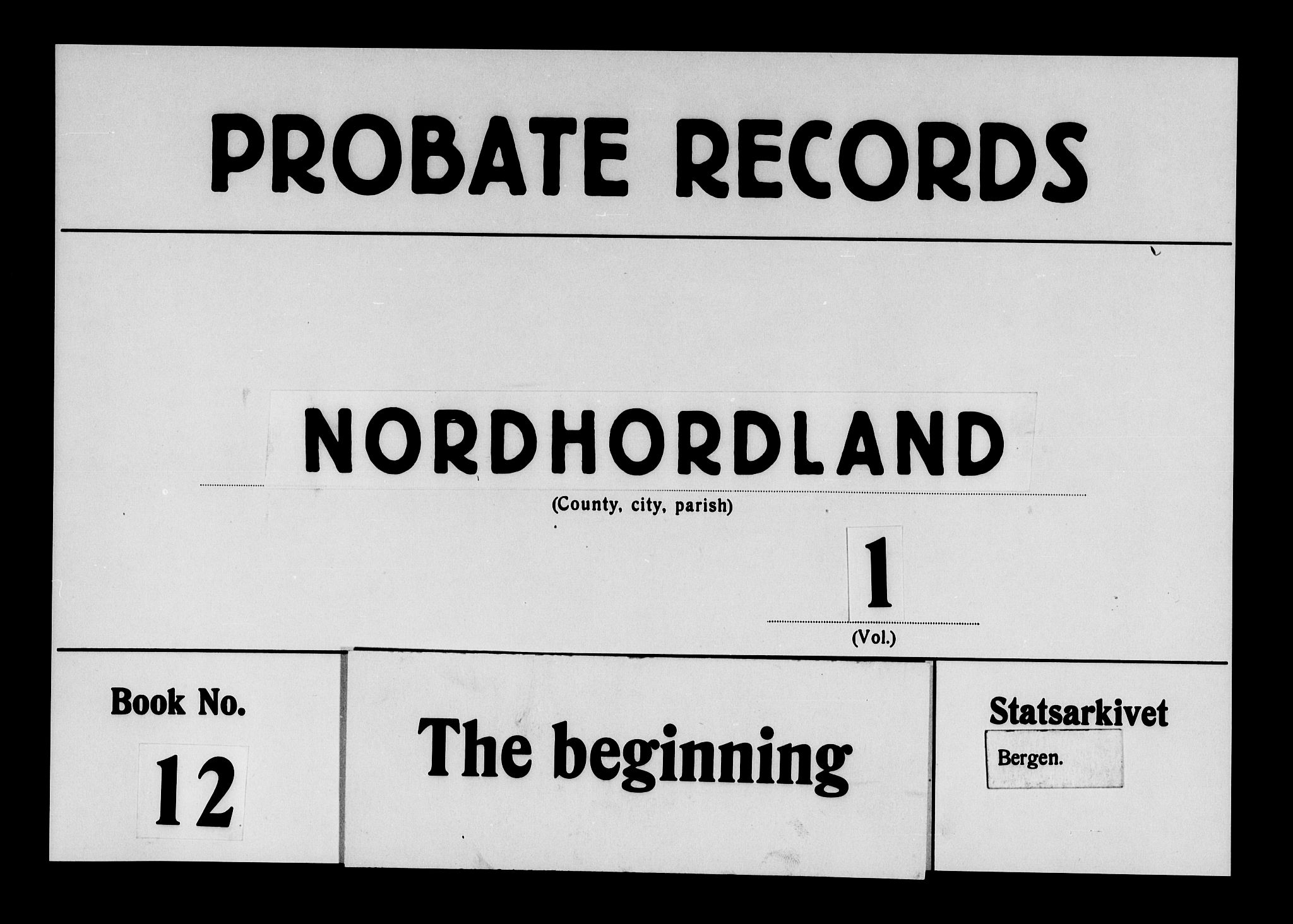 Nordhordland sorenskrivar, SAB/A-2901/1/H/Ha/L0012a: Skifteprotokollar Nordhordland , 1810-1813
