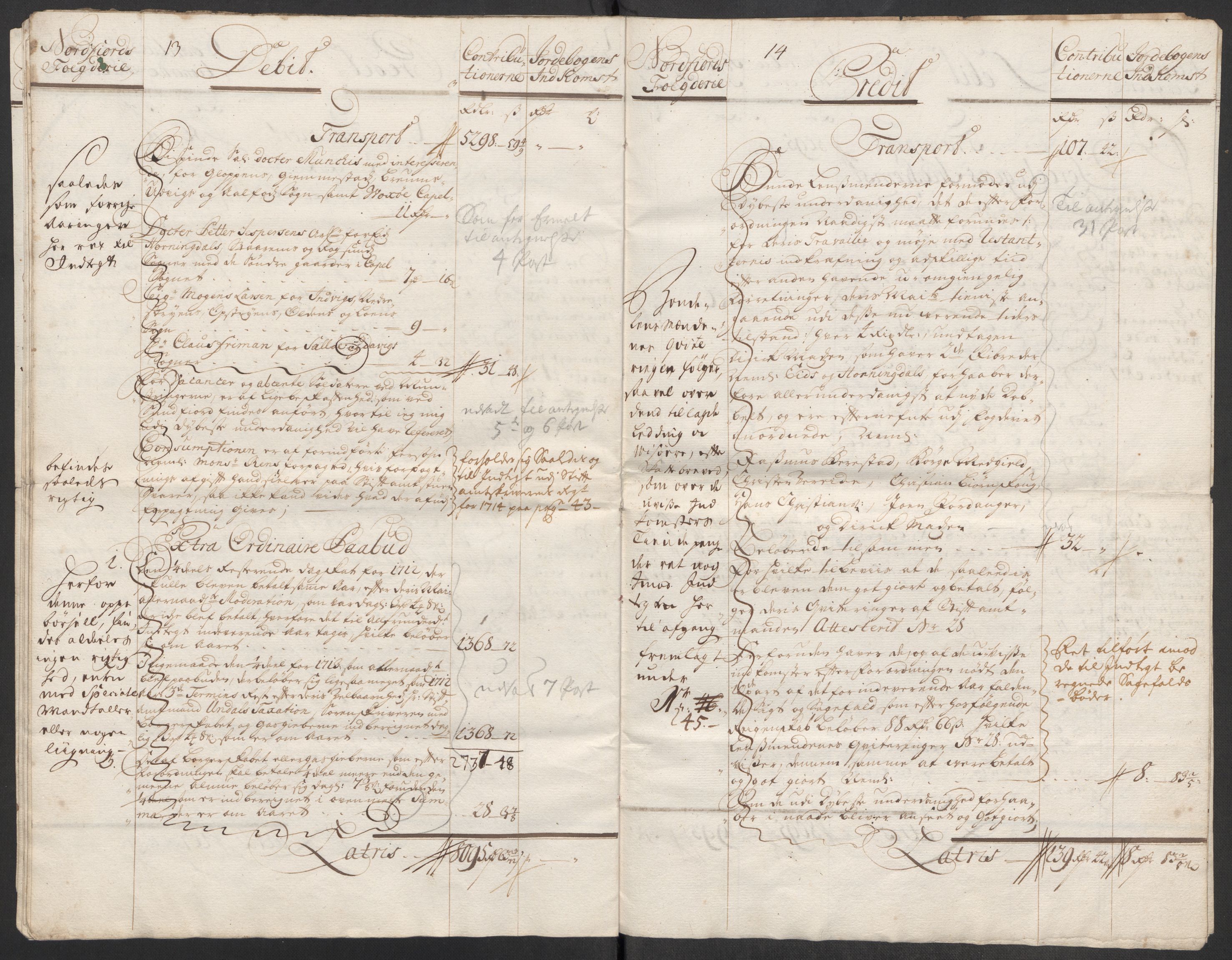 Rentekammeret inntil 1814, Reviderte regnskaper, Fogderegnskap, RA/EA-4092/R53/L3438: Fogderegnskap Sunn- og Nordfjord, 1714, p. 10