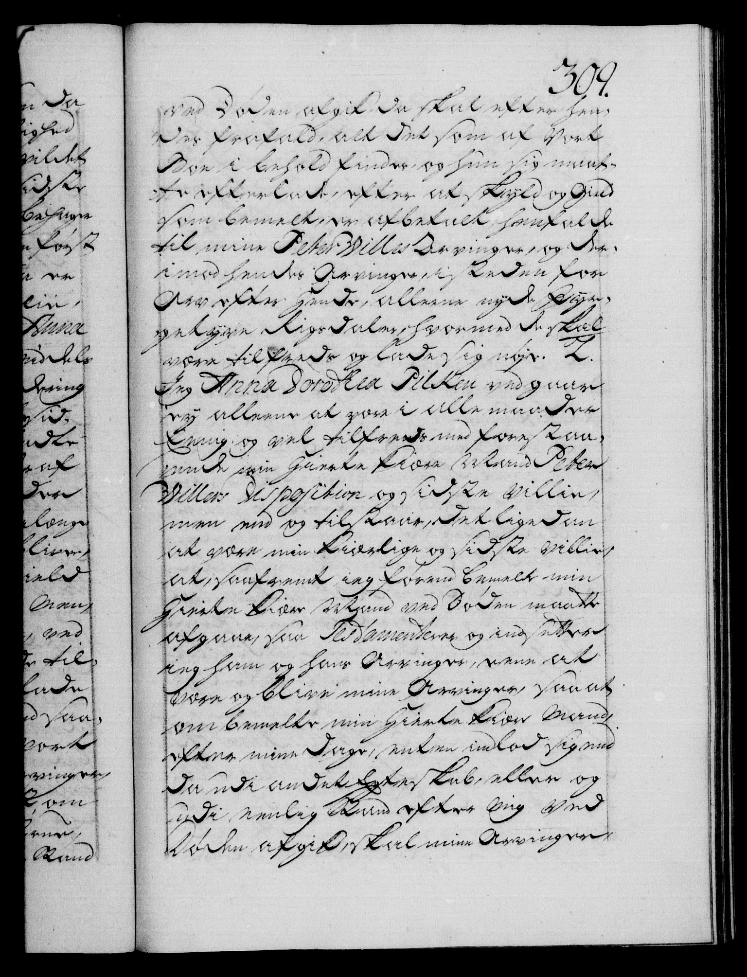Danske Kanselli 1572-1799, AV/RA-EA-3023/F/Fc/Fca/Fcaa/L0035: Norske registre, 1746-1748, p. 309a