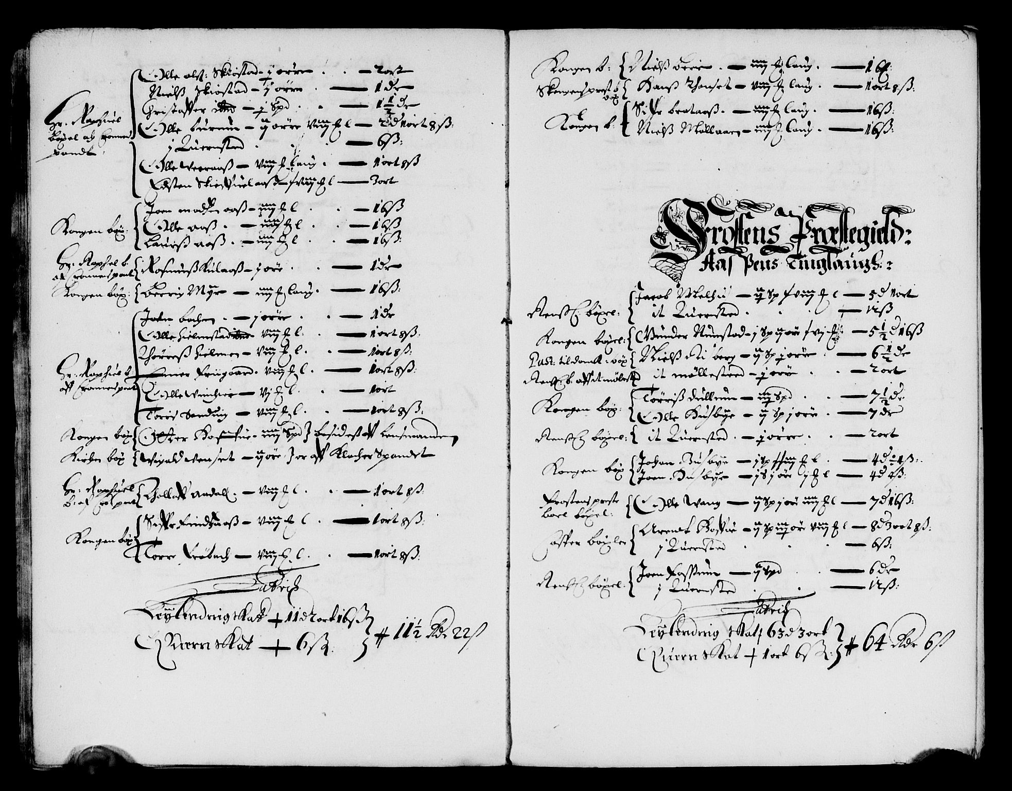 Rentekammeret inntil 1814, Reviderte regnskaper, Lensregnskaper, AV/RA-EA-5023/R/Rb/Rbw/L0147: Trondheim len, 1661