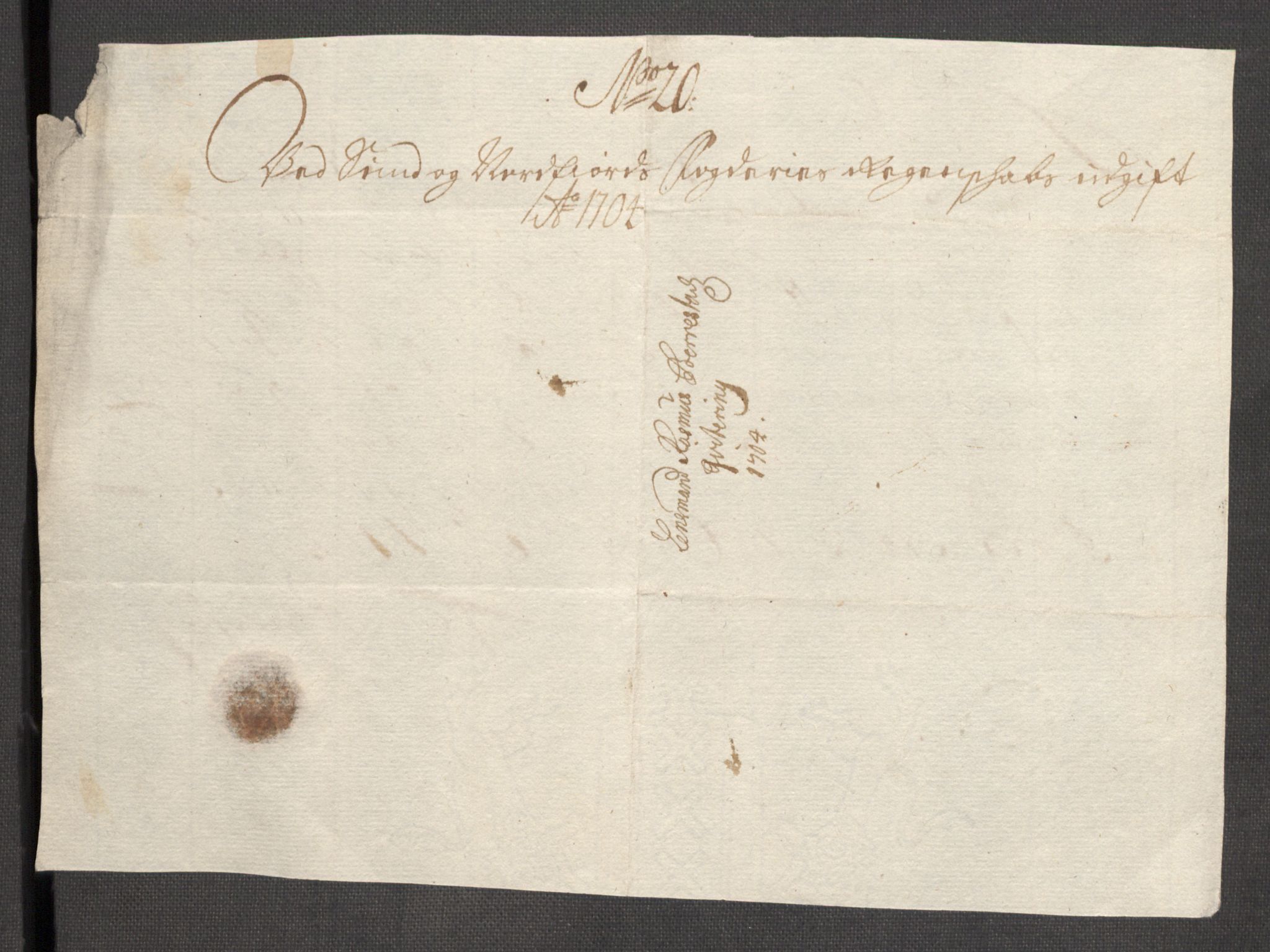 Rentekammeret inntil 1814, Reviderte regnskaper, Fogderegnskap, AV/RA-EA-4092/R53/L3428: Fogderegnskap Sunn- og Nordfjord, 1704, p. 284