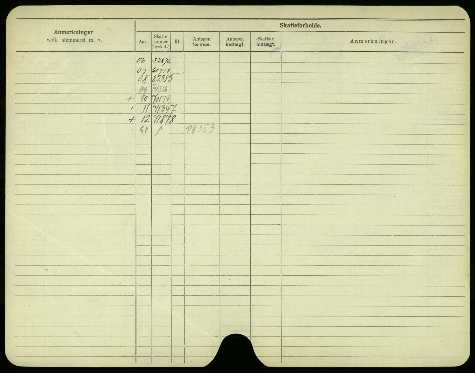 Oslo folkeregister, Registerkort, SAO/A-11715/F/Fa/Fac/L0005: Menn, 1906-1914, p. 125b