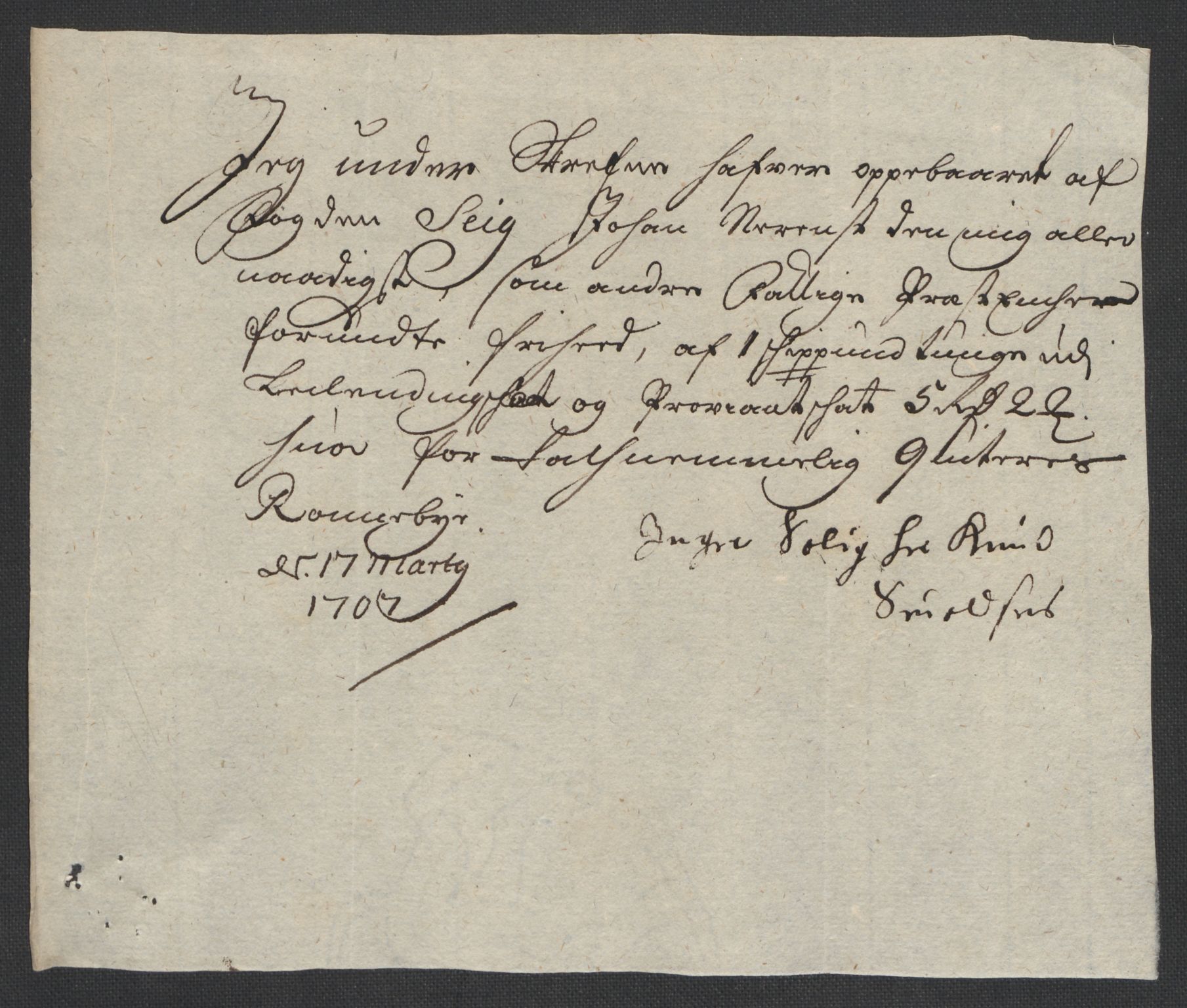 Rentekammeret inntil 1814, Reviderte regnskaper, Fogderegnskap, AV/RA-EA-4092/R18/L1304: Fogderegnskap Hadeland, Toten og Valdres, 1706, p. 292