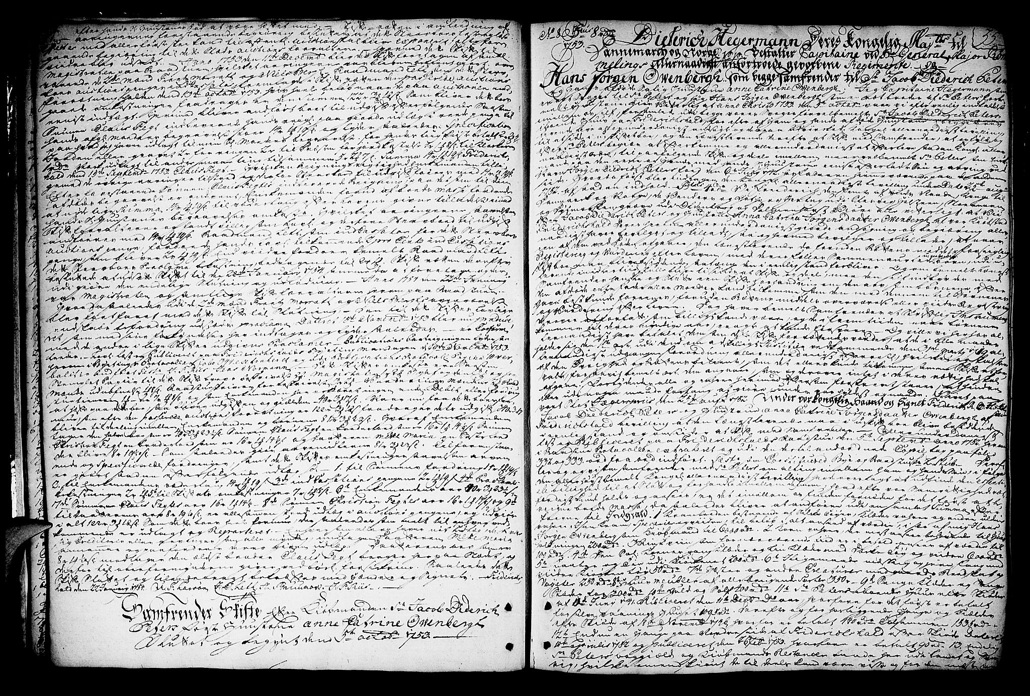 Halden byfogd, AV/SAO-A-10865/H/Hc/L0003: Skifteprotokoll, 1753-1766, p. 34-35