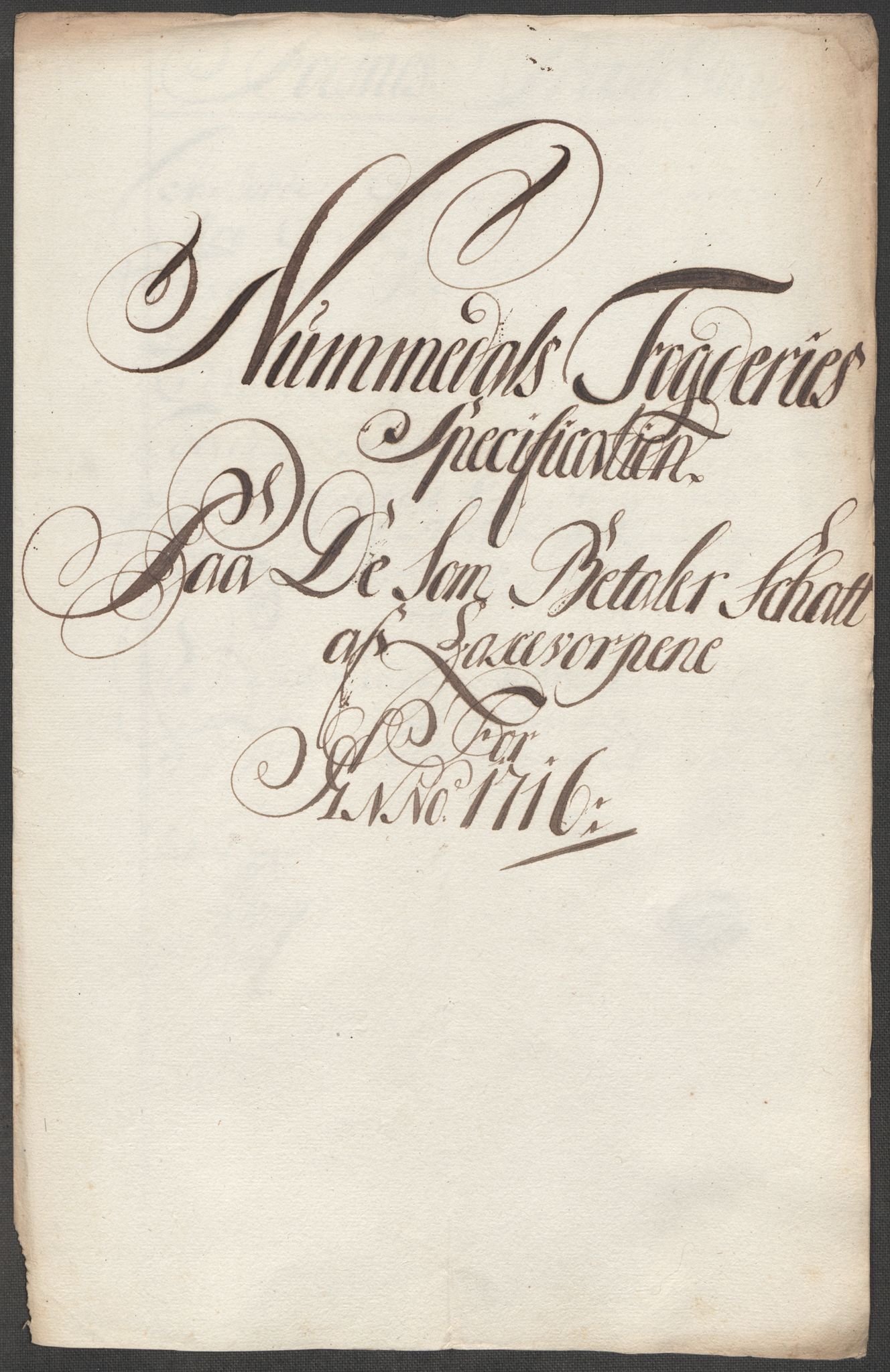 Rentekammeret inntil 1814, Reviderte regnskaper, Fogderegnskap, RA/EA-4092/R64/L4437: Fogderegnskap Namdal, 1716, p. 121